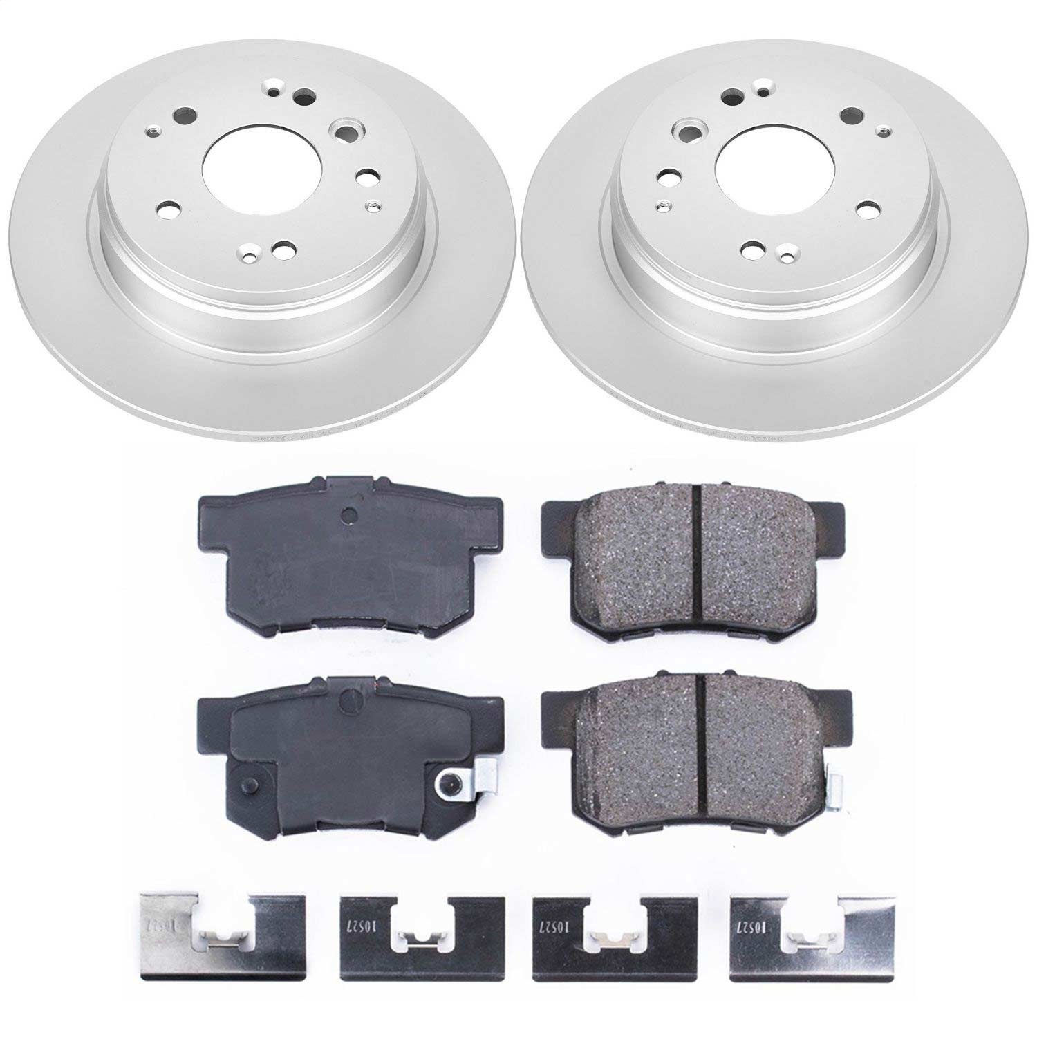 Power Stop - CRK5399 - Rear - Disc Brake Pad and Rotor Kit