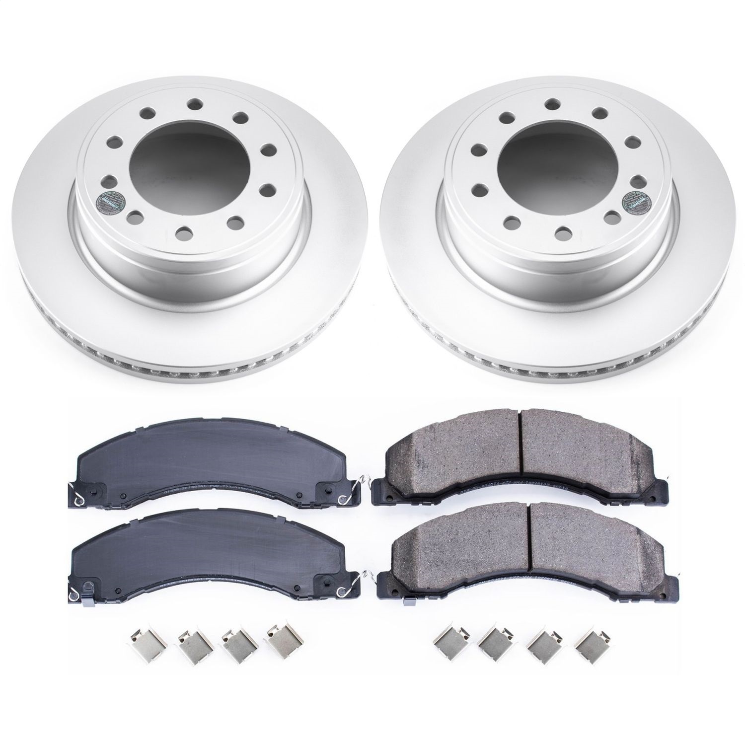 Power Stop - CRK5567 - Front - Disc Brake Pad and Rotor Kit