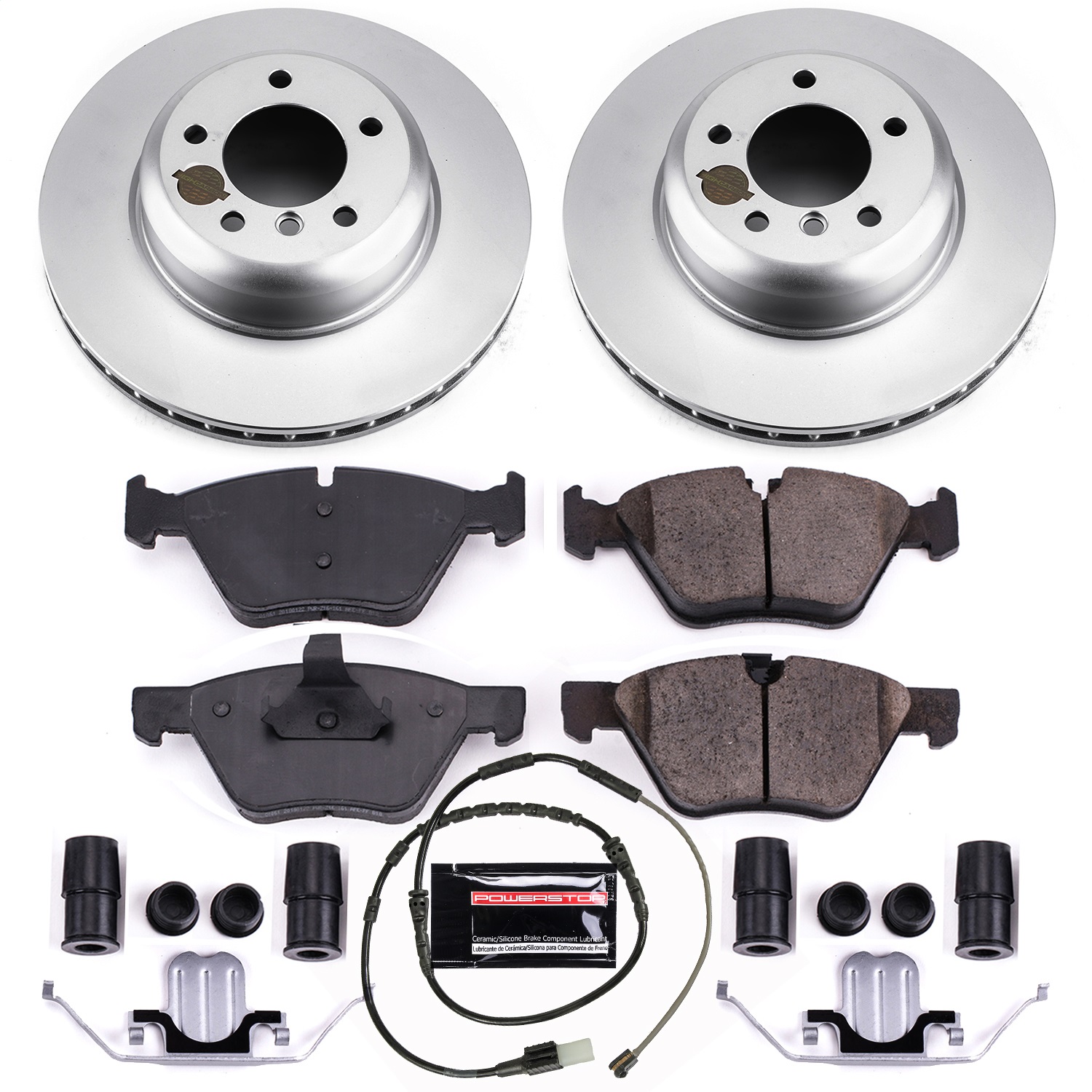Power Stop - CRK5691 - Front - Disc Brake Pad and Rotor Kit