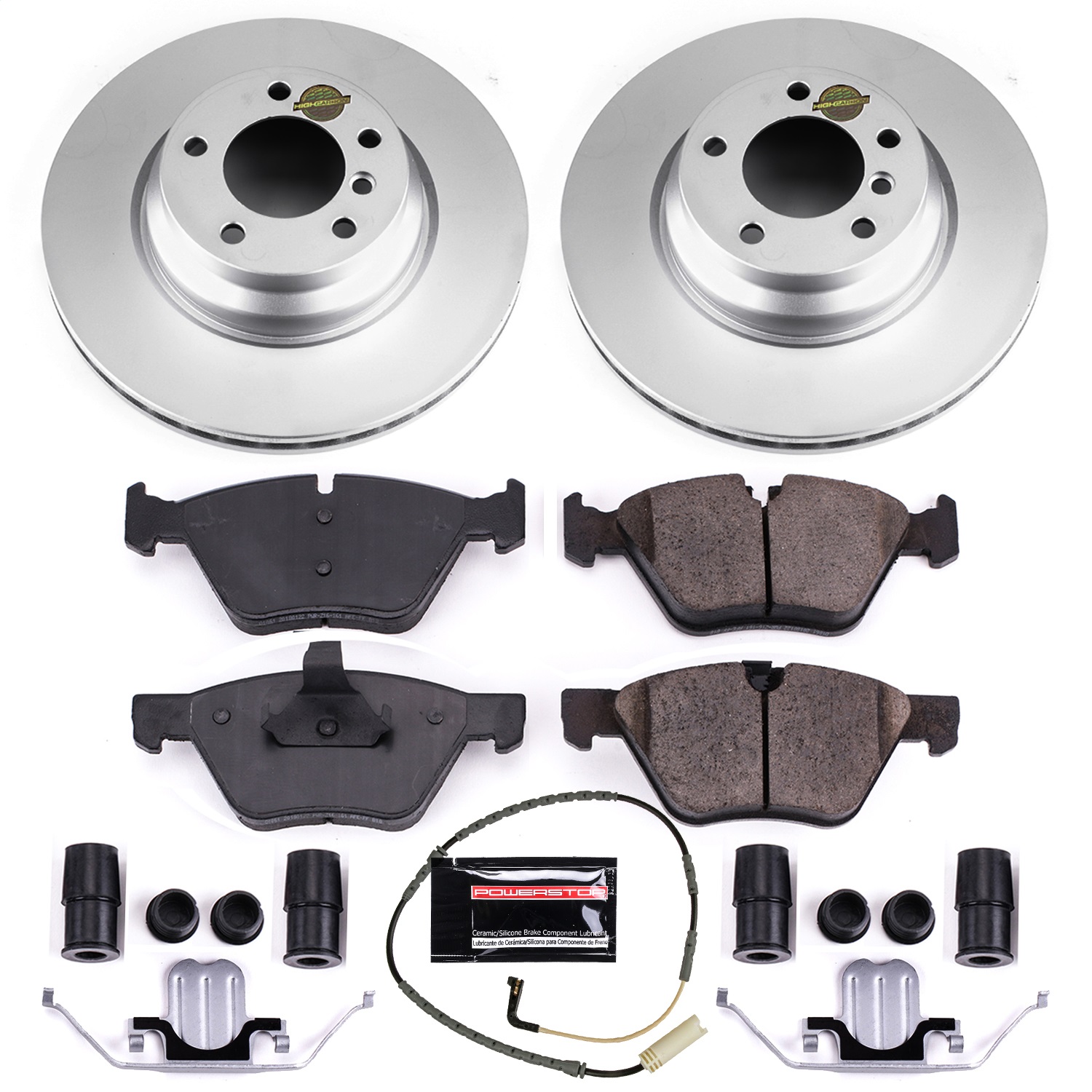 Power Stop - CRK5767 - Front - Disc Brake Pad and Rotor Kit