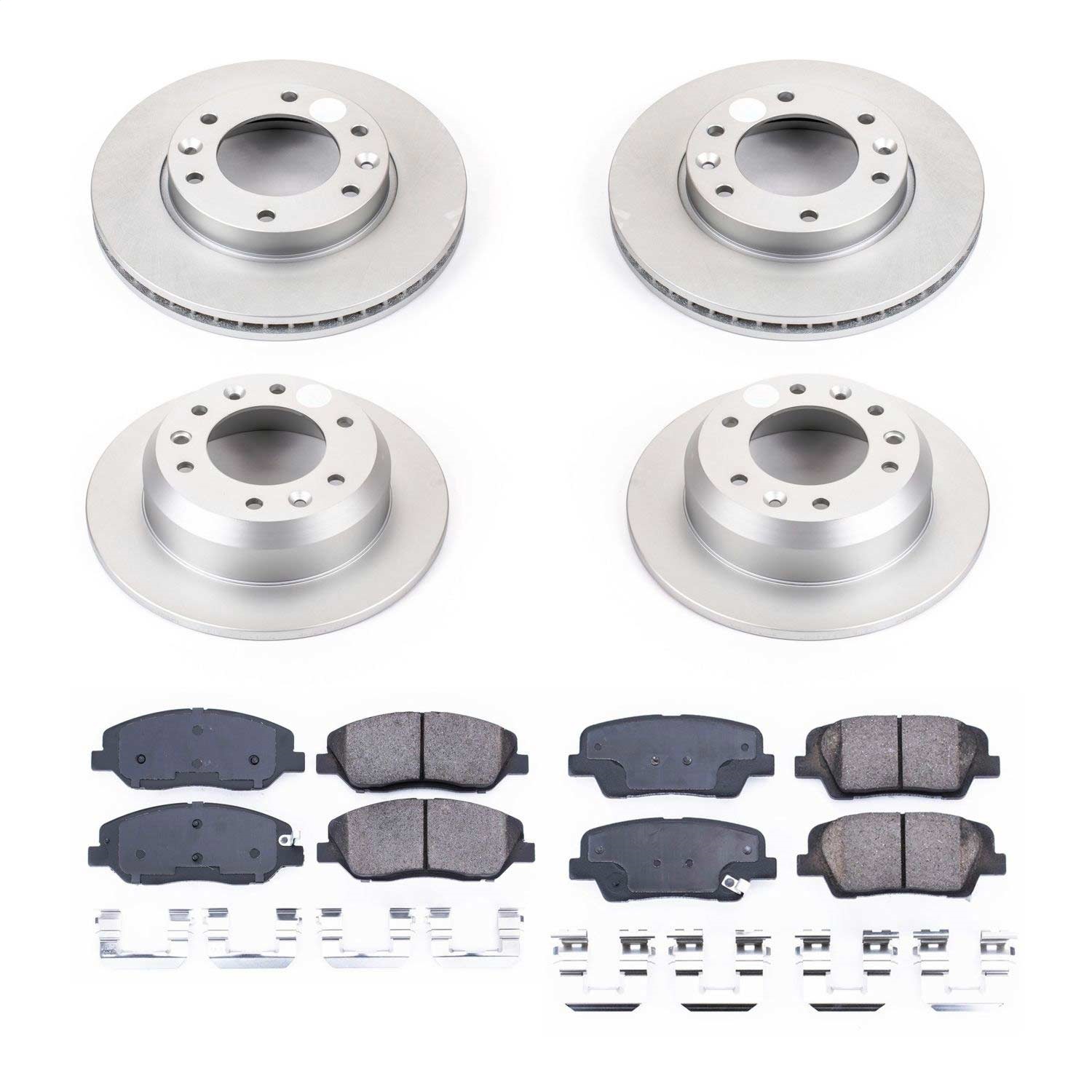 Power Stop - CRK5831 - Front and Rear - Disc Brake Pad and Rotor Kit
