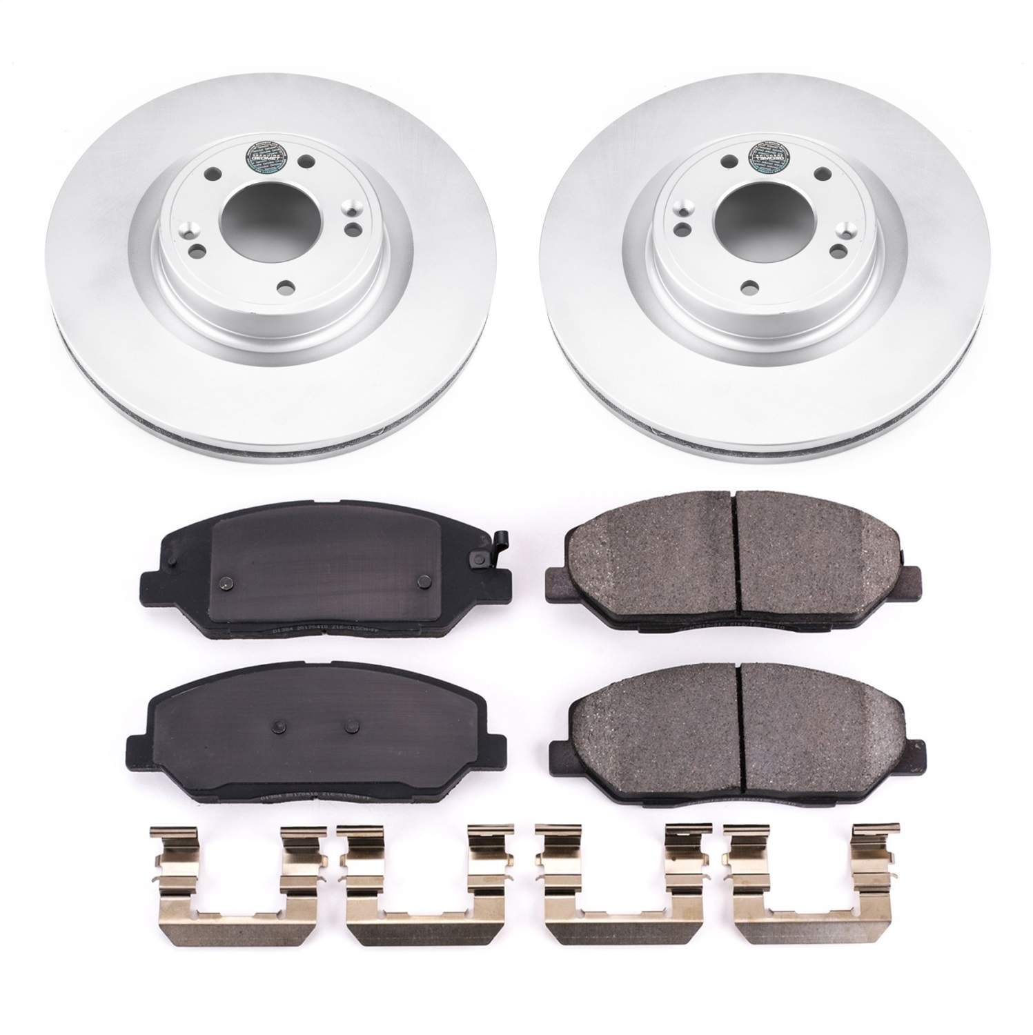Power Stop - CRK5921 - Front - Disc Brake Pad and Rotor Kit