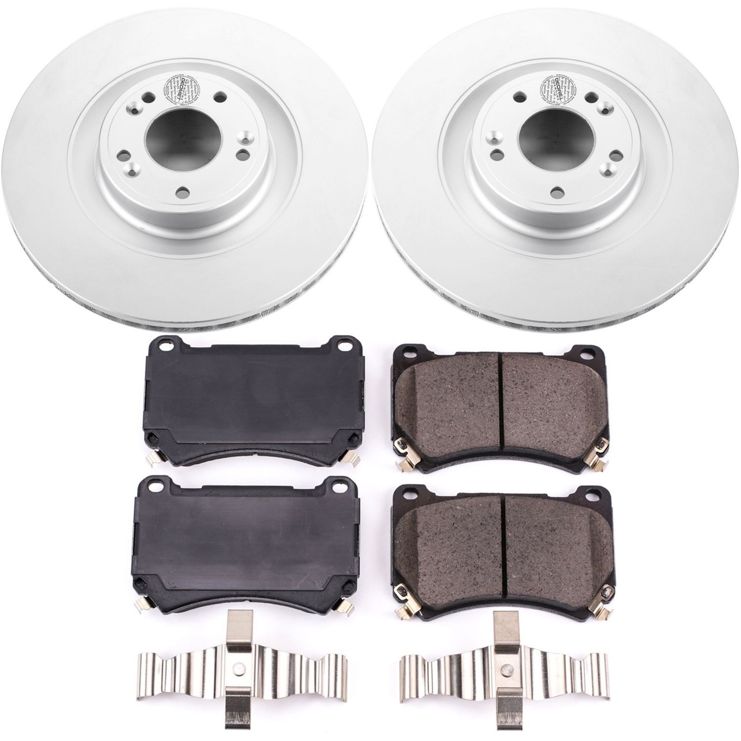 Power Stop - CRK5928 - Front - Disc Brake Pad and Rotor Kit