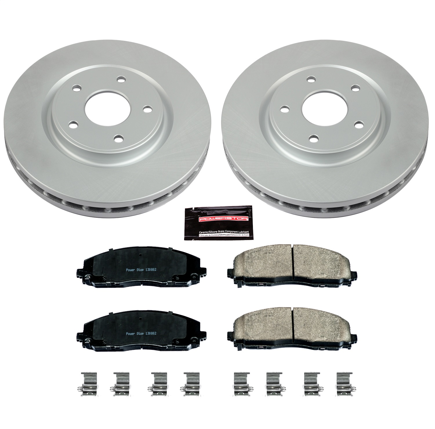 Power Stop - CRK5959 - Front - Disc Brake Pad and Rotor Kit