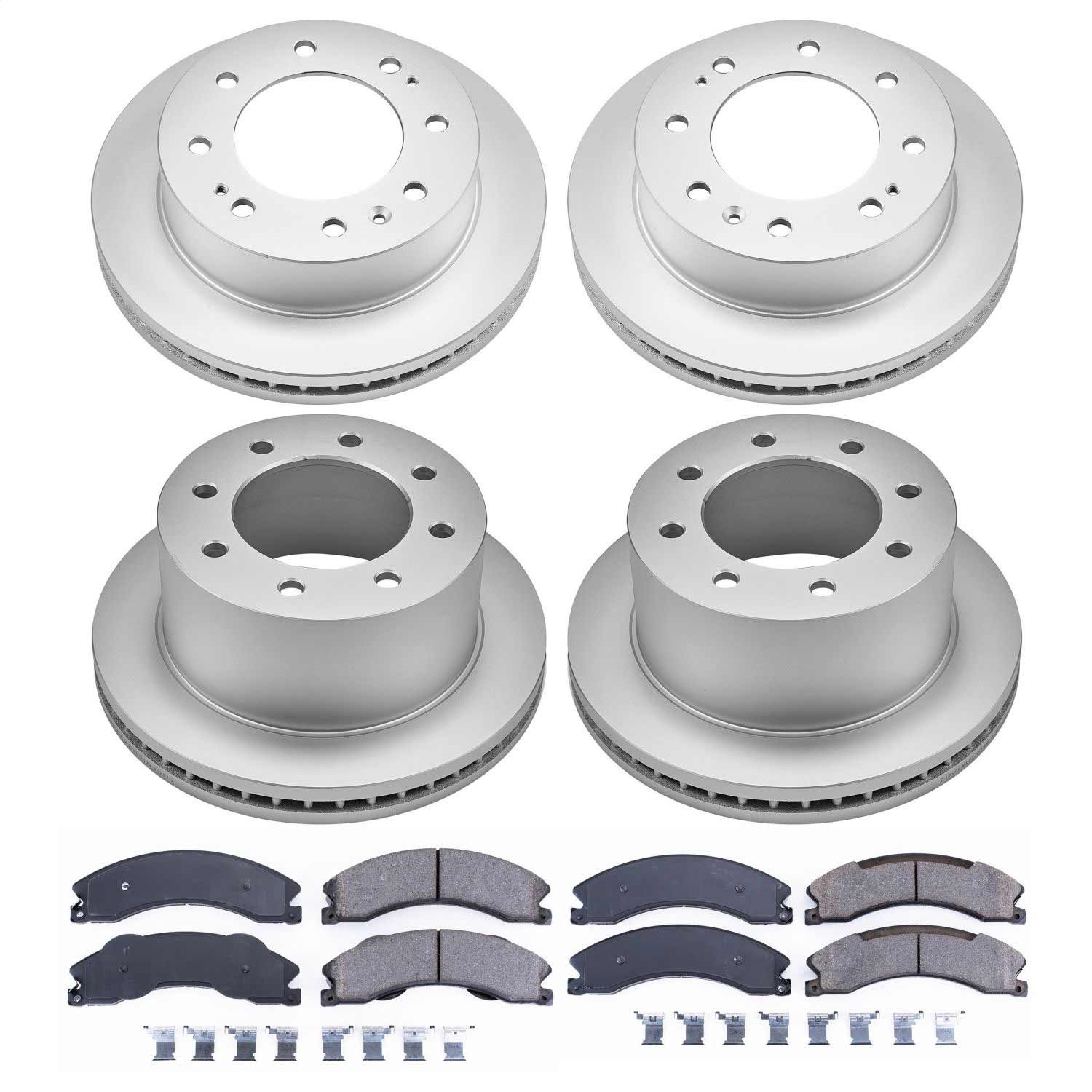 Power Stop - CRK6260 - Front and Rear - Disc Brake Pad and Rotor Kit