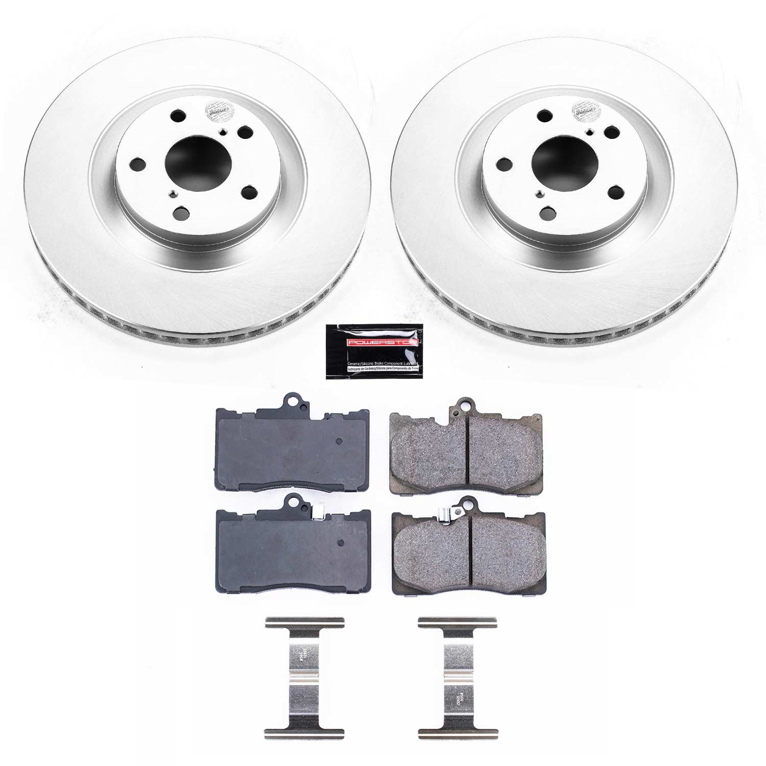 Power Stop - CRK6353 - Front - Disc Brake Pad and Rotor Kit