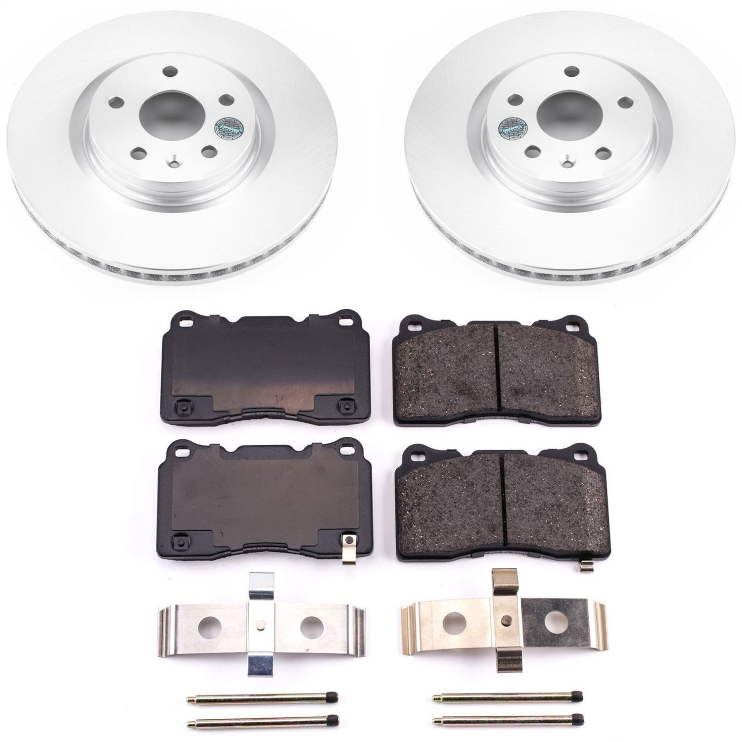 Power Stop - CRK6391 - Front - Disc Brake Pad and Rotor Kit