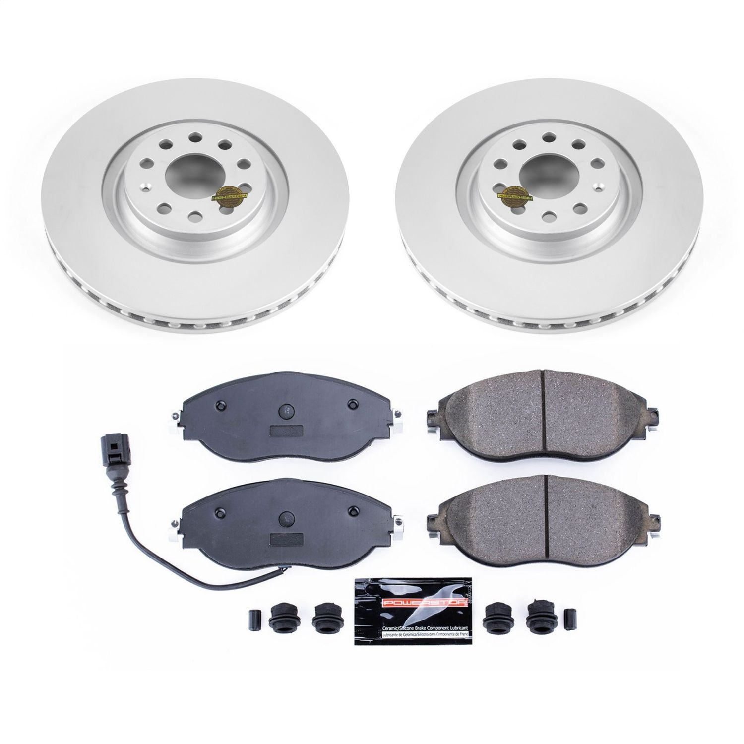 Power Stop - CRK7175 - Front - Disc Brake Pad and Rotor Kit