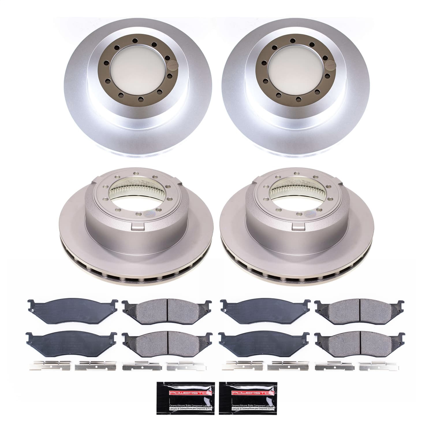 Power Stop - CRK7821 - Front and Rear - Disc Brake Pad and Rotor Kit