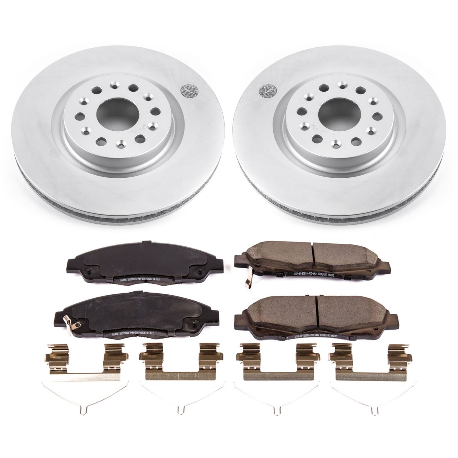 Power Stop - CRK7883 - Front - Disc Brake Pad and Rotor Kit
