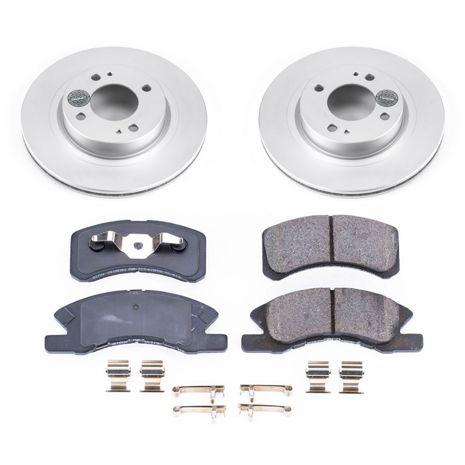 Power Stop - CRK7894 - Front - Disc Brake Pad and Rotor Kit