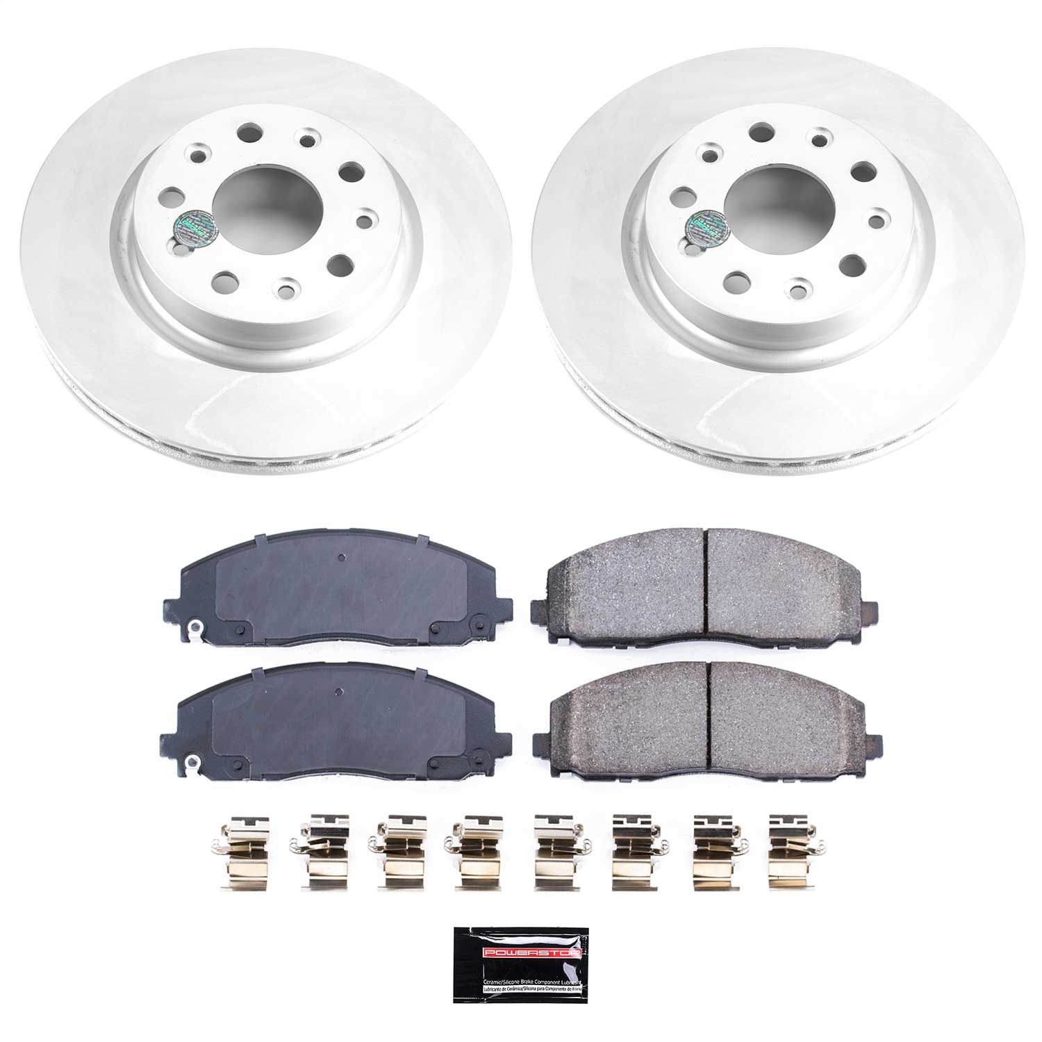 Power Stop - CRK7941 - Front - Disc Brake Pad and Rotor Kit