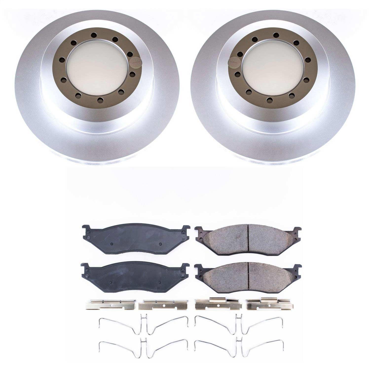 Power Stop - CRK8177 - Front and Rear - Disc Brake Pad and Rotor Kit