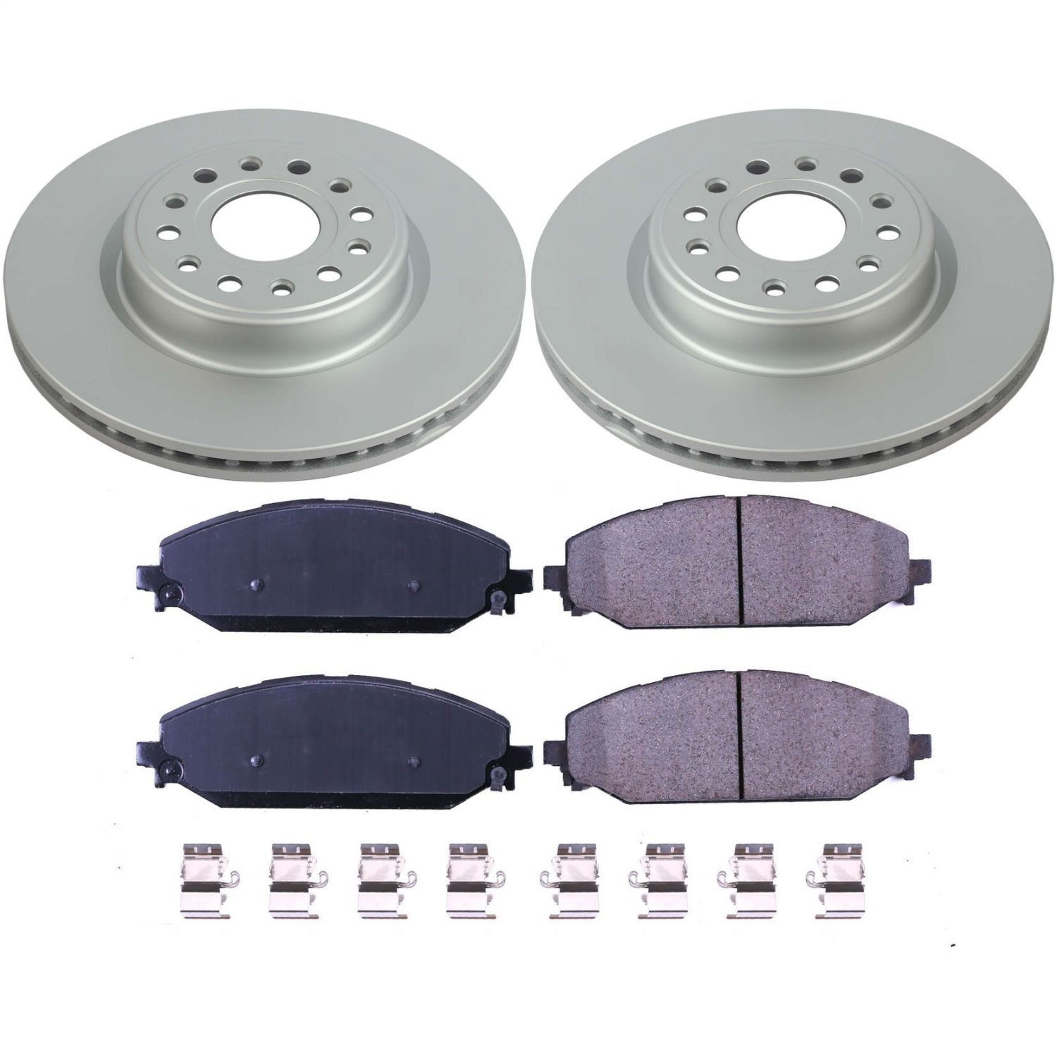 Power Stop - CRK8183 - Front - Disc Brake Pad and Rotor Kit