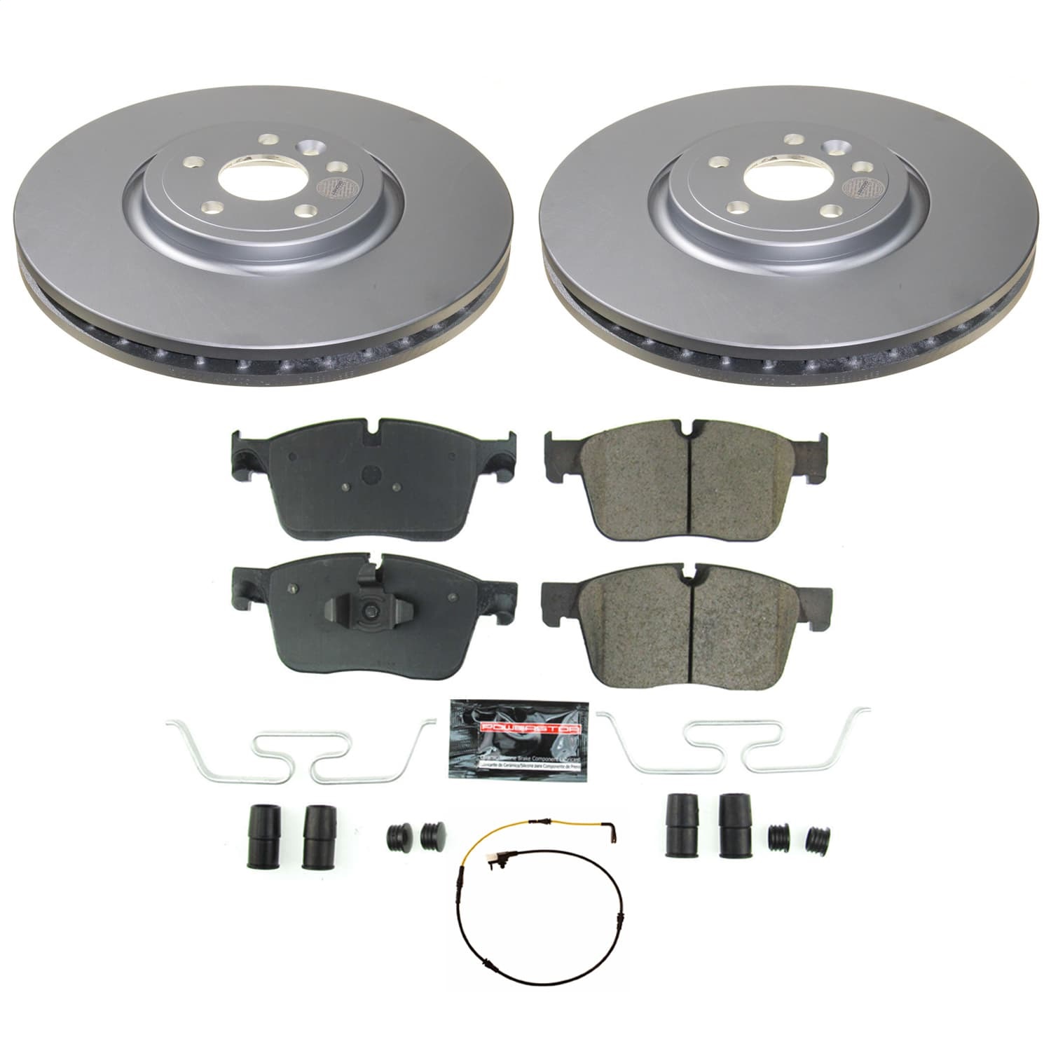 Power Stop - CRK8212 - Front - Disc Brake Pad and Rotor Kit