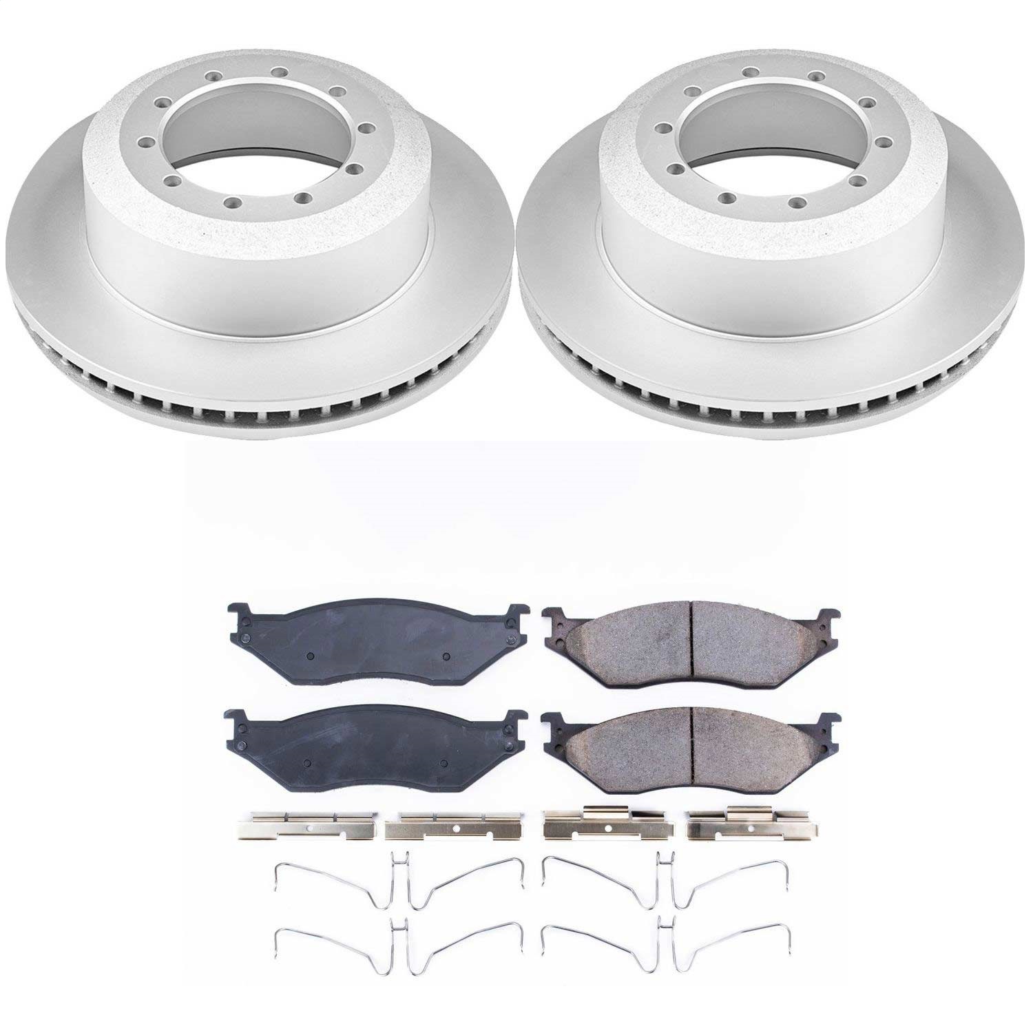 Power Stop - CRK8395 - Front and Rear - Disc Brake Pad and Rotor Kit