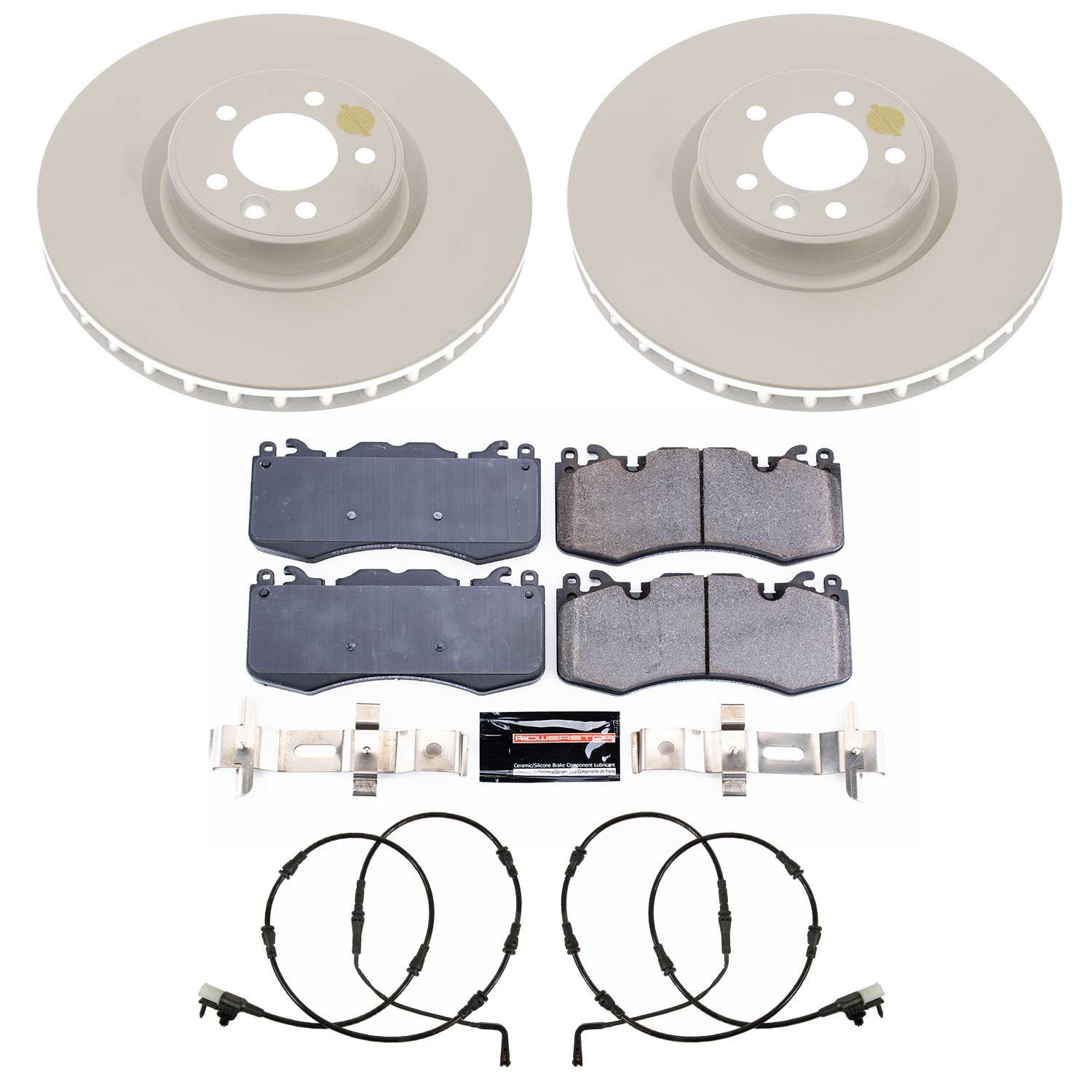 Power Stop - CRK8473 - Front - Disc Brake Pad and Rotor Kit