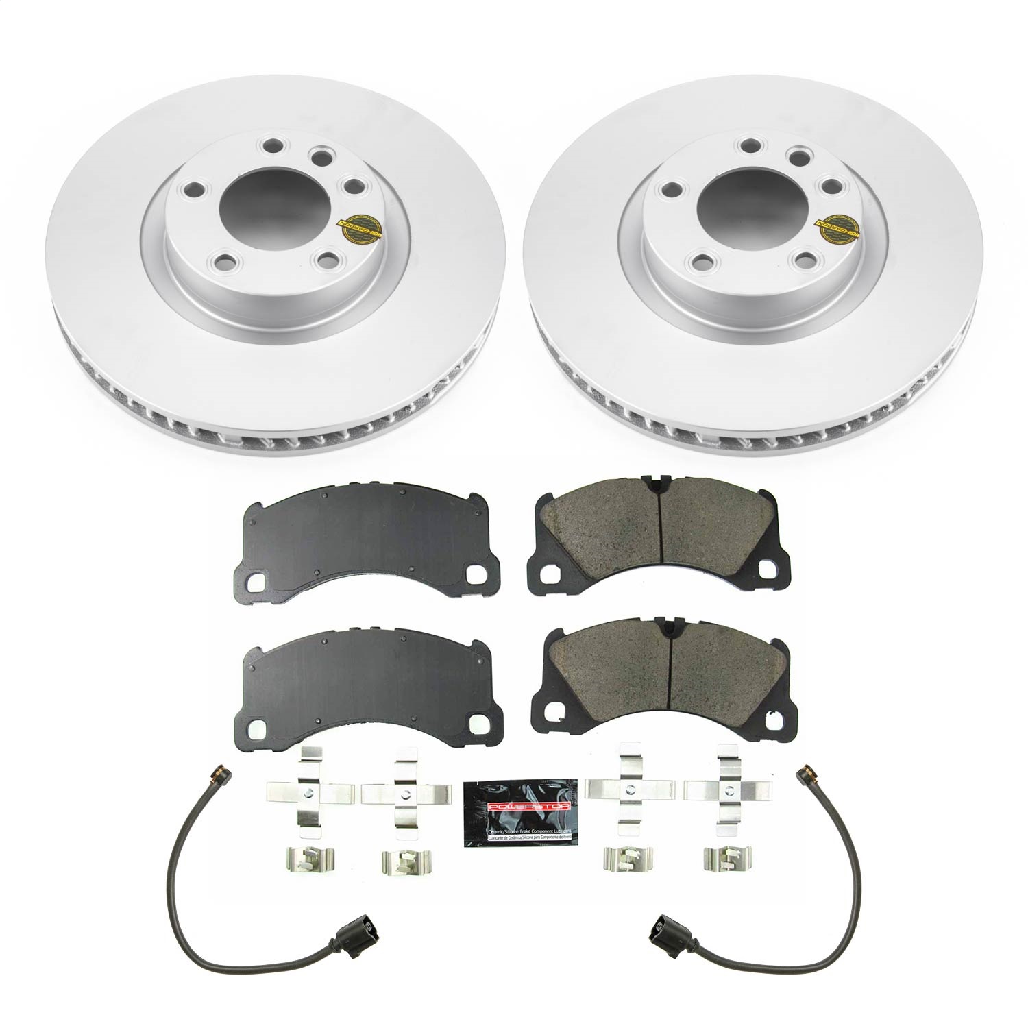 Power Stop - CRK8476 - Front - Disc Brake Pad and Rotor Kit