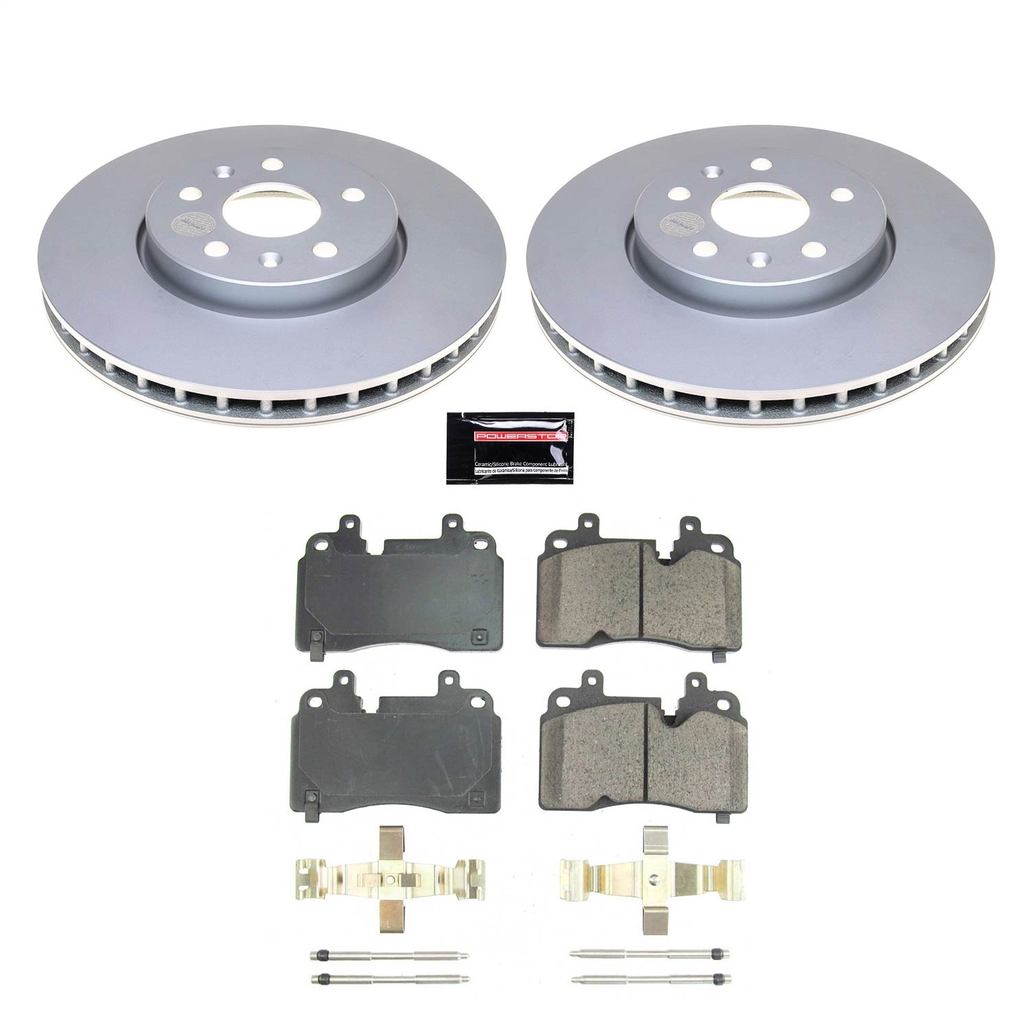 Power Stop - CRK8526 - Front - Disc Brake Pad and Rotor Kit