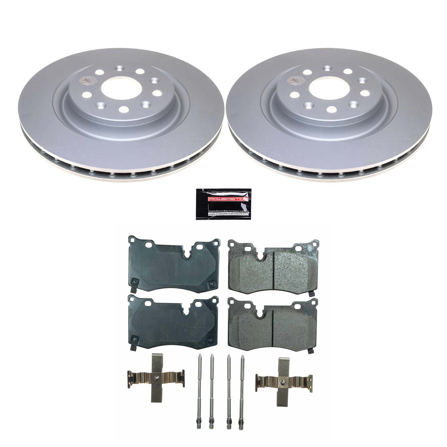 Power Stop - CRK8528 - Rear - Disc Brake Pad and Rotor Kit