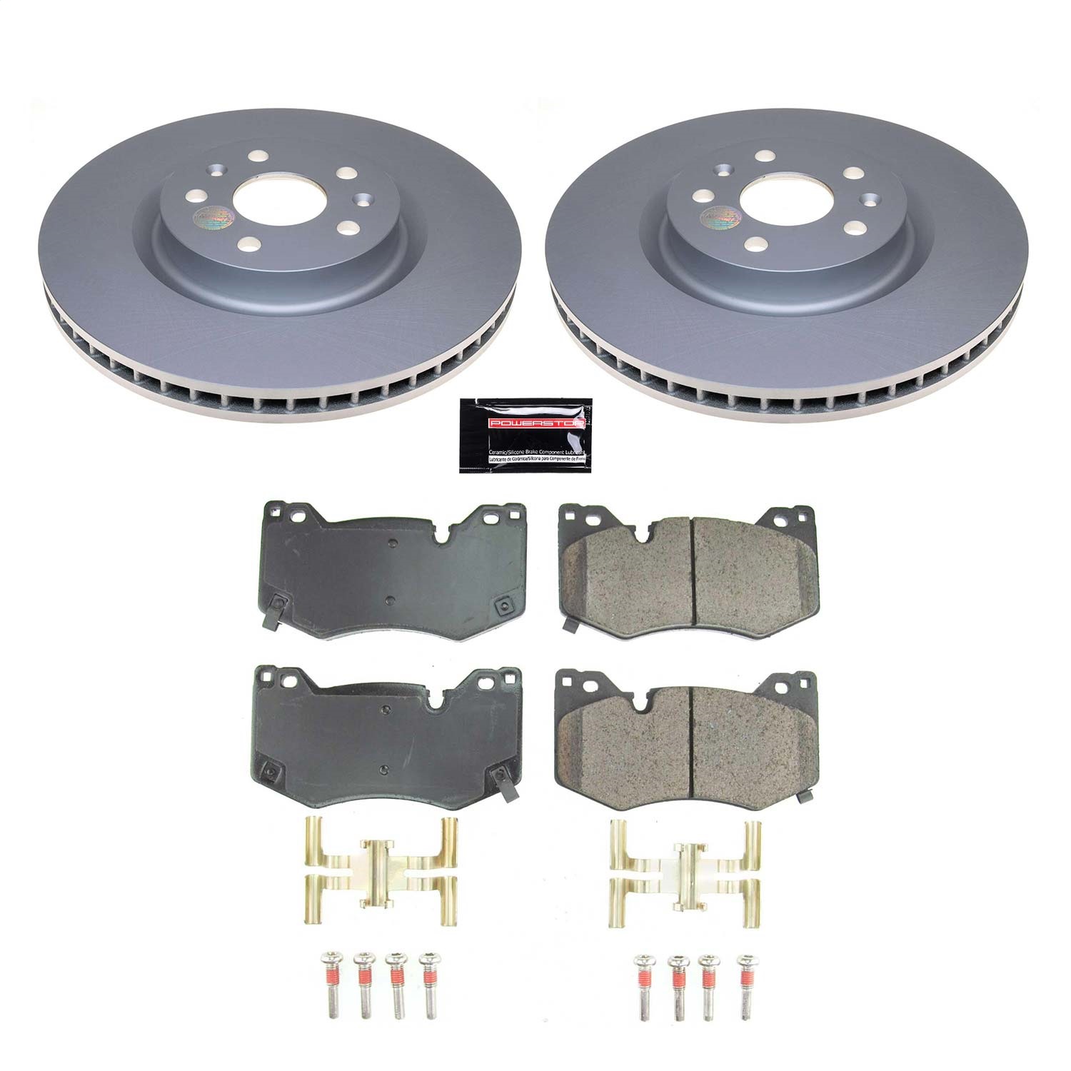 Power Stop - CRK8529 - Front - Disc Brake Pad and Rotor Kit