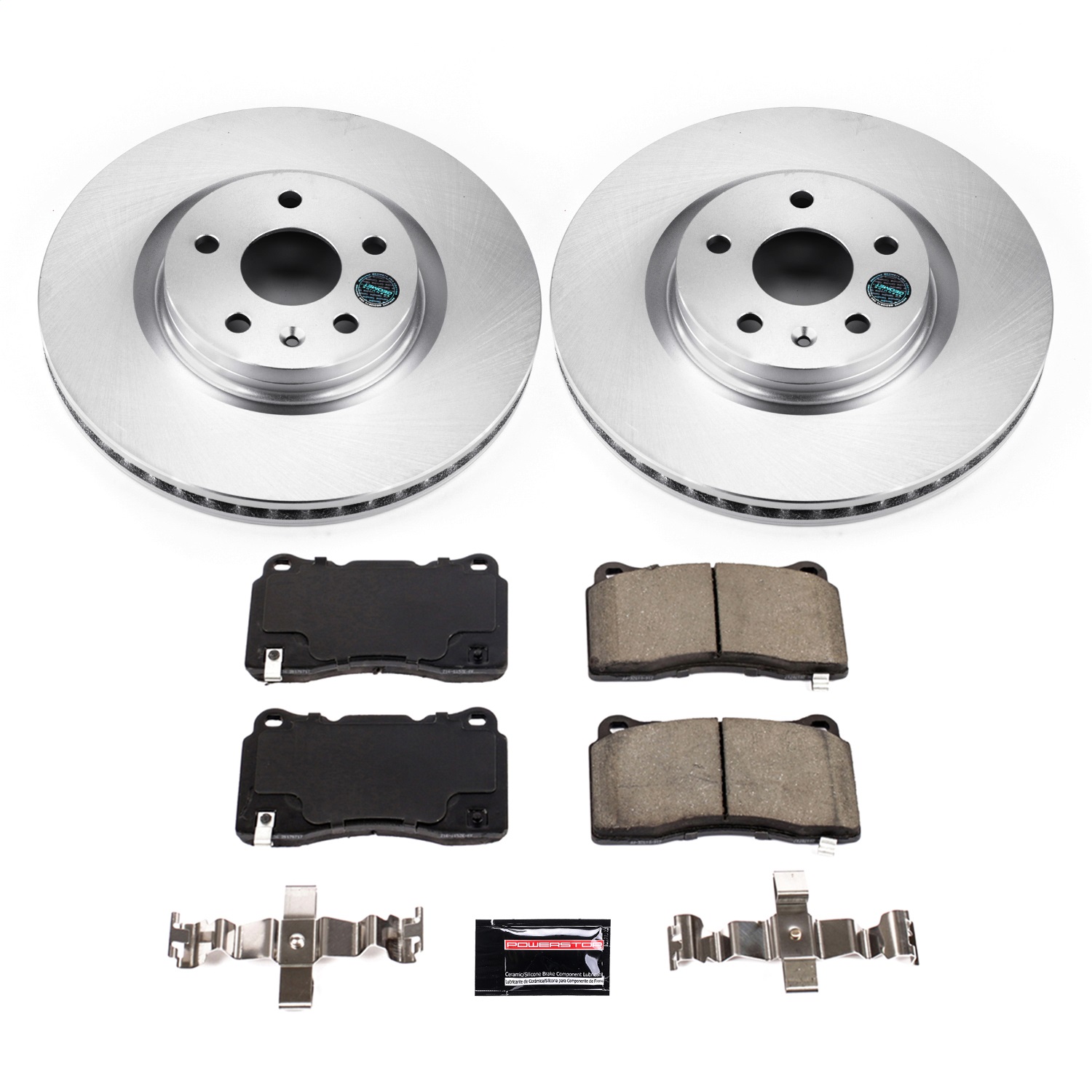 Power Stop - CRK8825 - Front - Disc Brake Pad and Rotor Kit