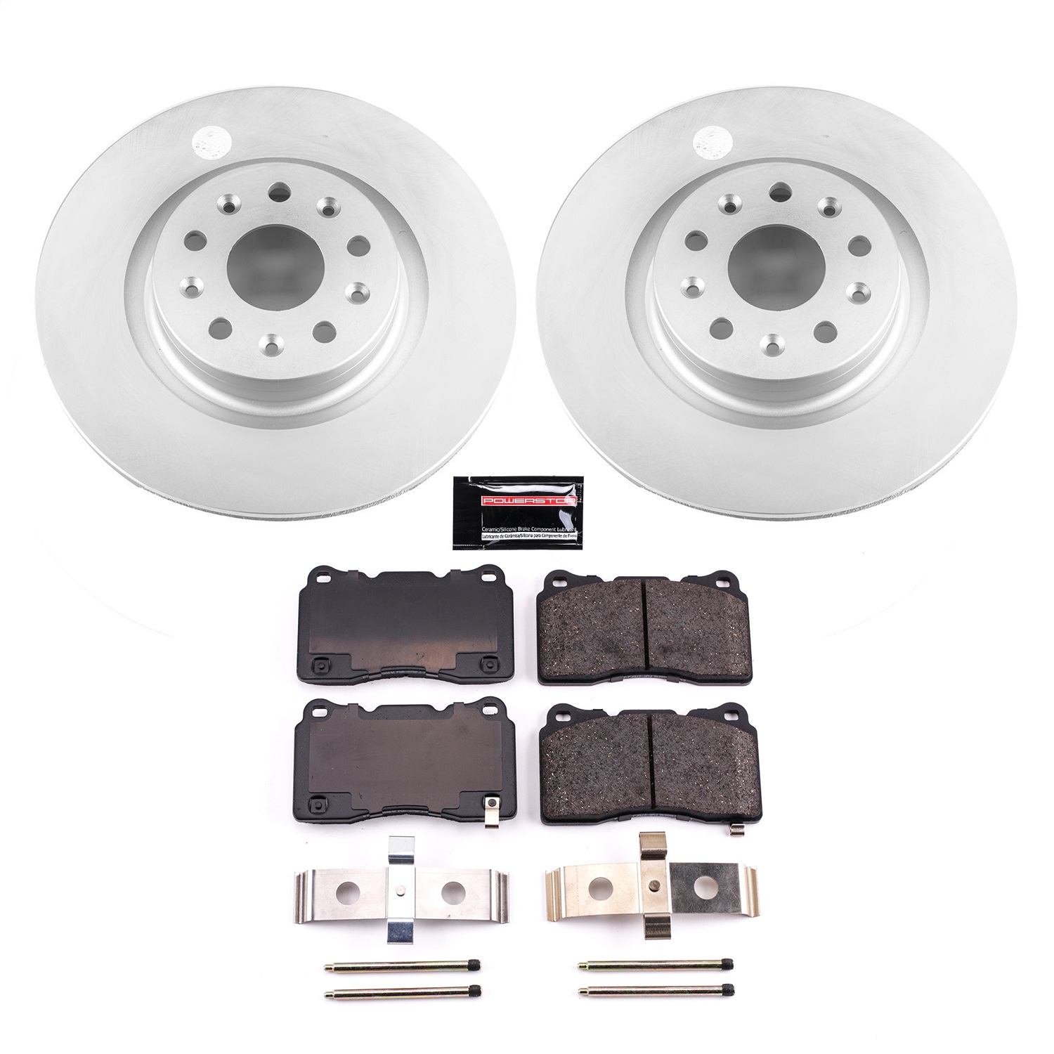 Power Stop - CRK8836 - Front - Disc Brake Pad and Rotor Kit