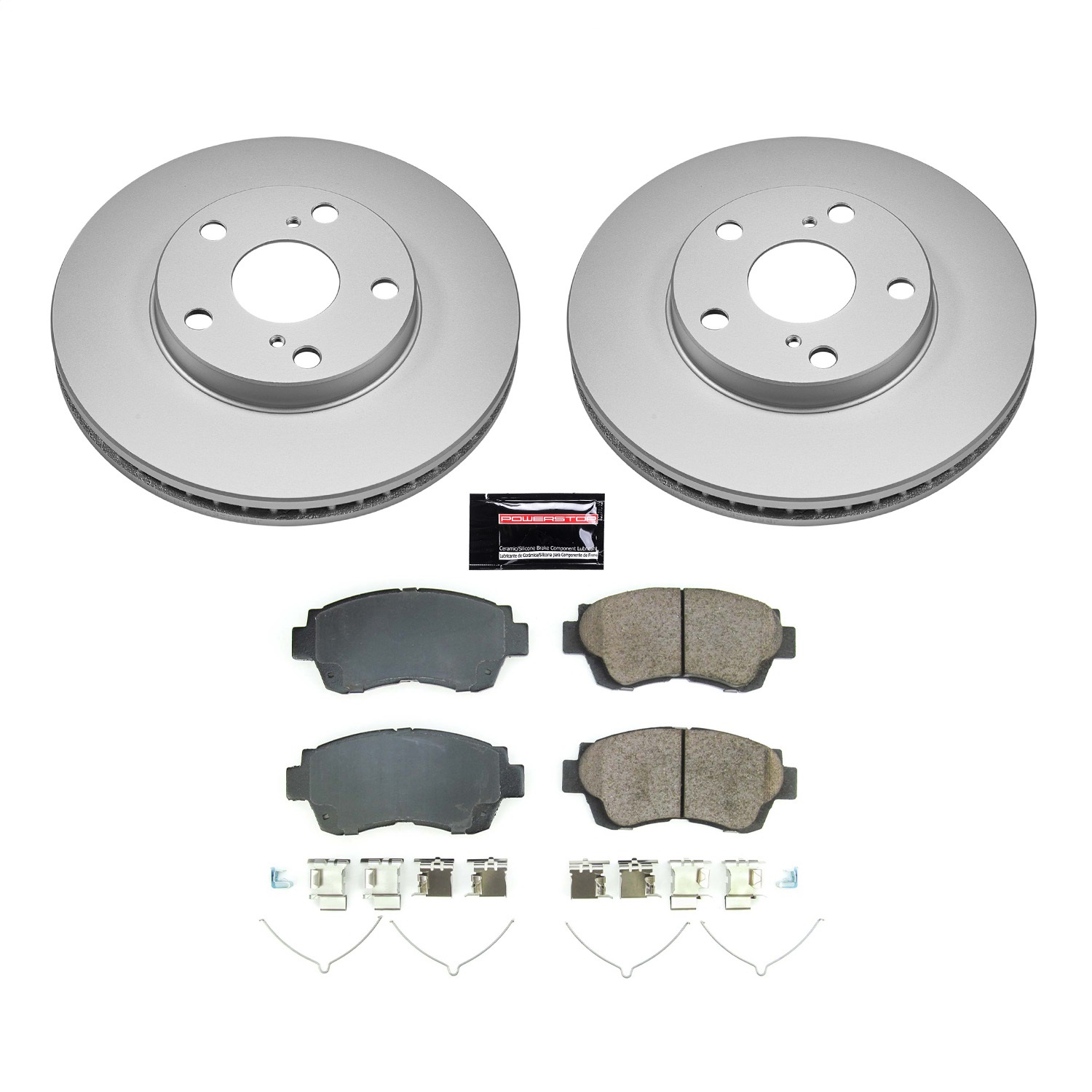 Power Stop - CRK8920 - Front - Disc Brake Pad and Rotor Kit
