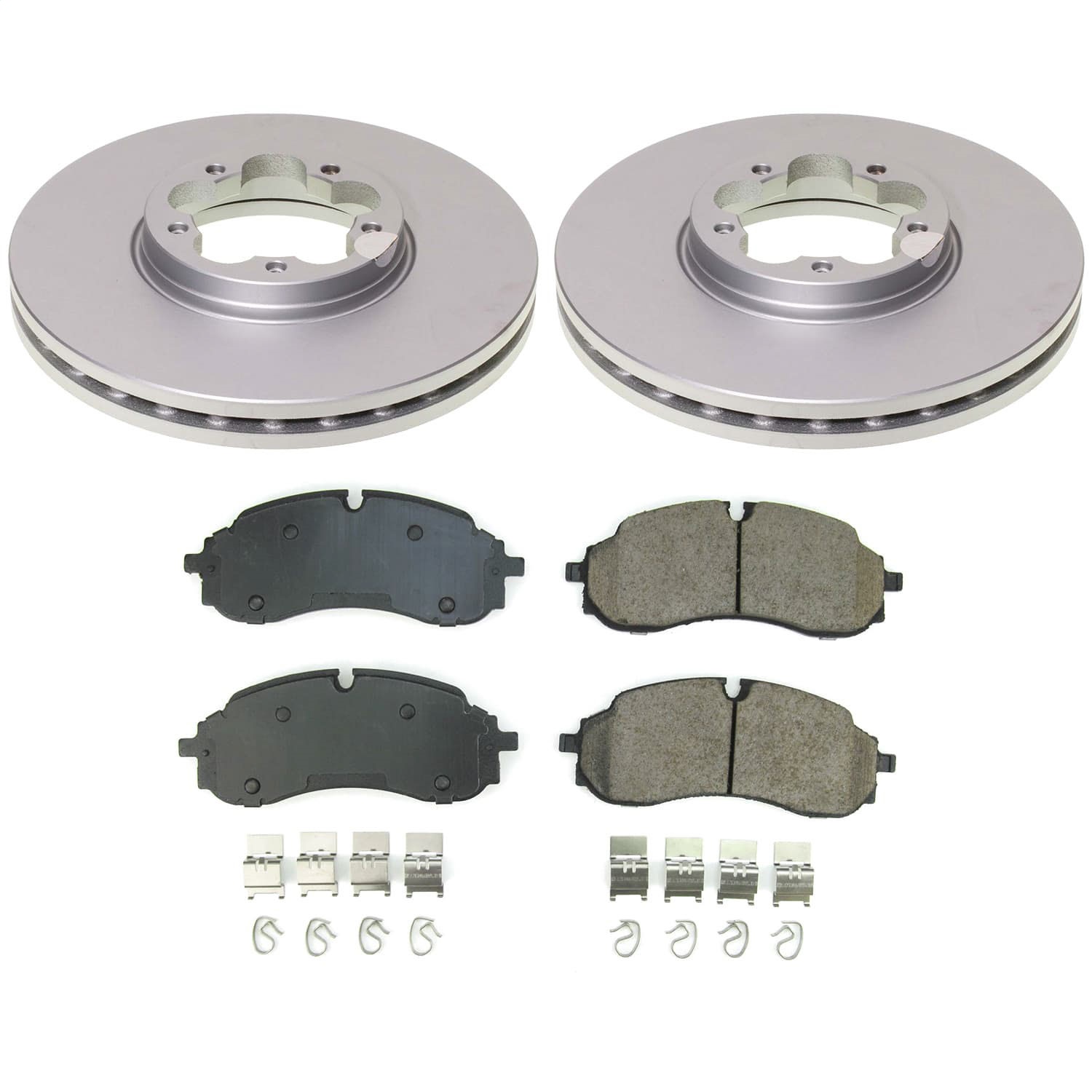 Power Stop - CRK8985 - Front - Disc Brake Pad and Rotor Kit