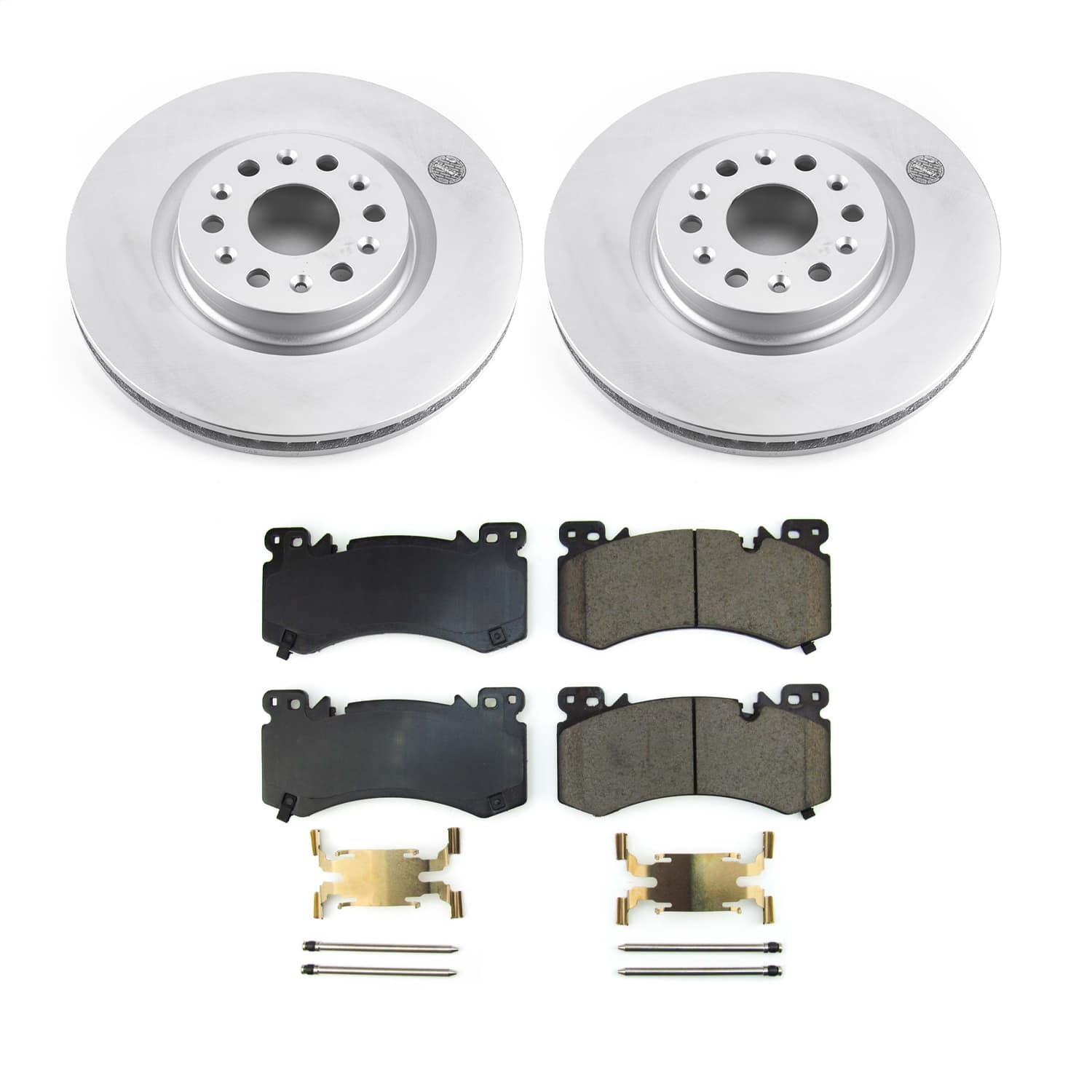 Power Stop - CRK9076 - Front - Disc Brake Pad and Rotor Kit