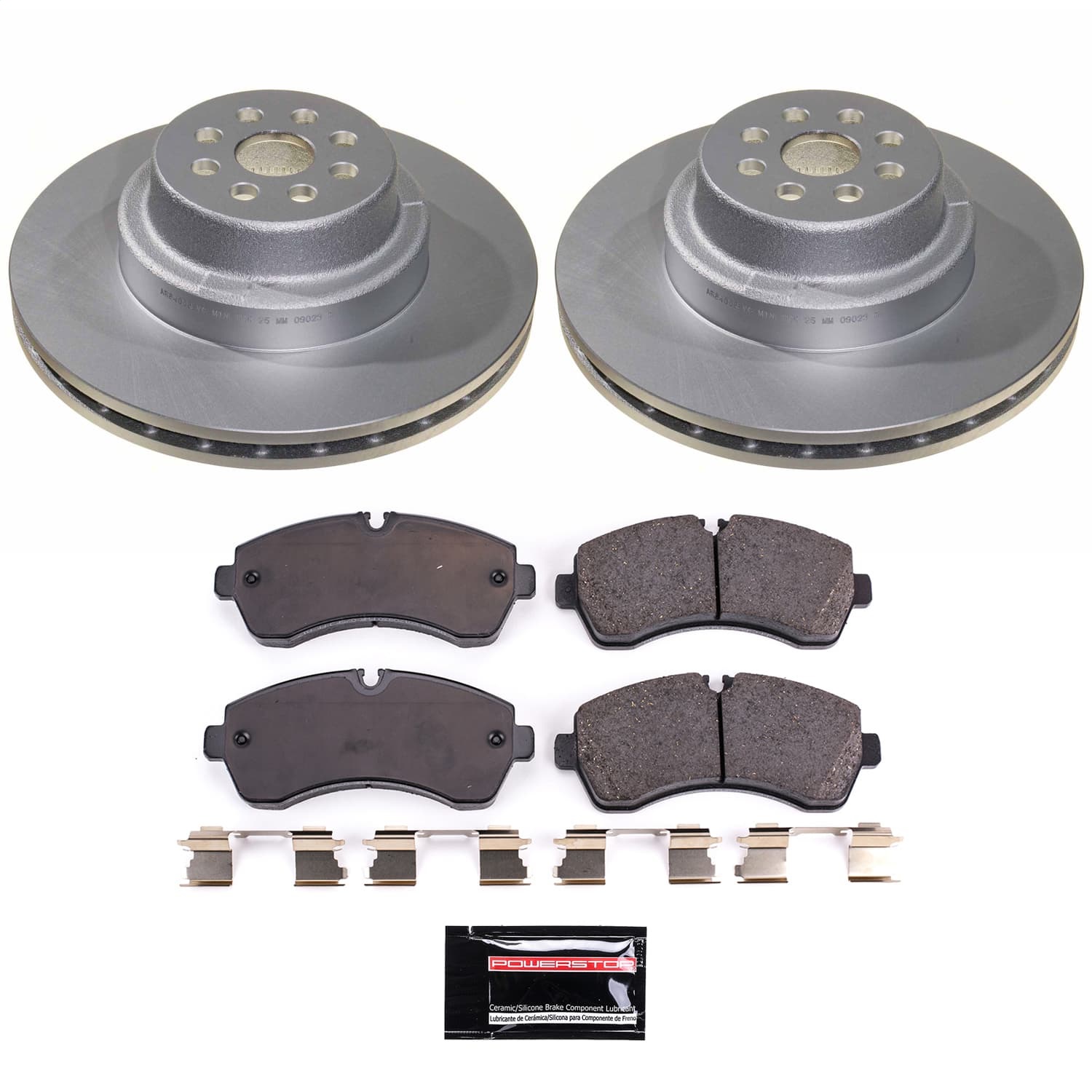 Power Stop - CRK9082 - Front - Disc Brake Pad and Rotor Kit