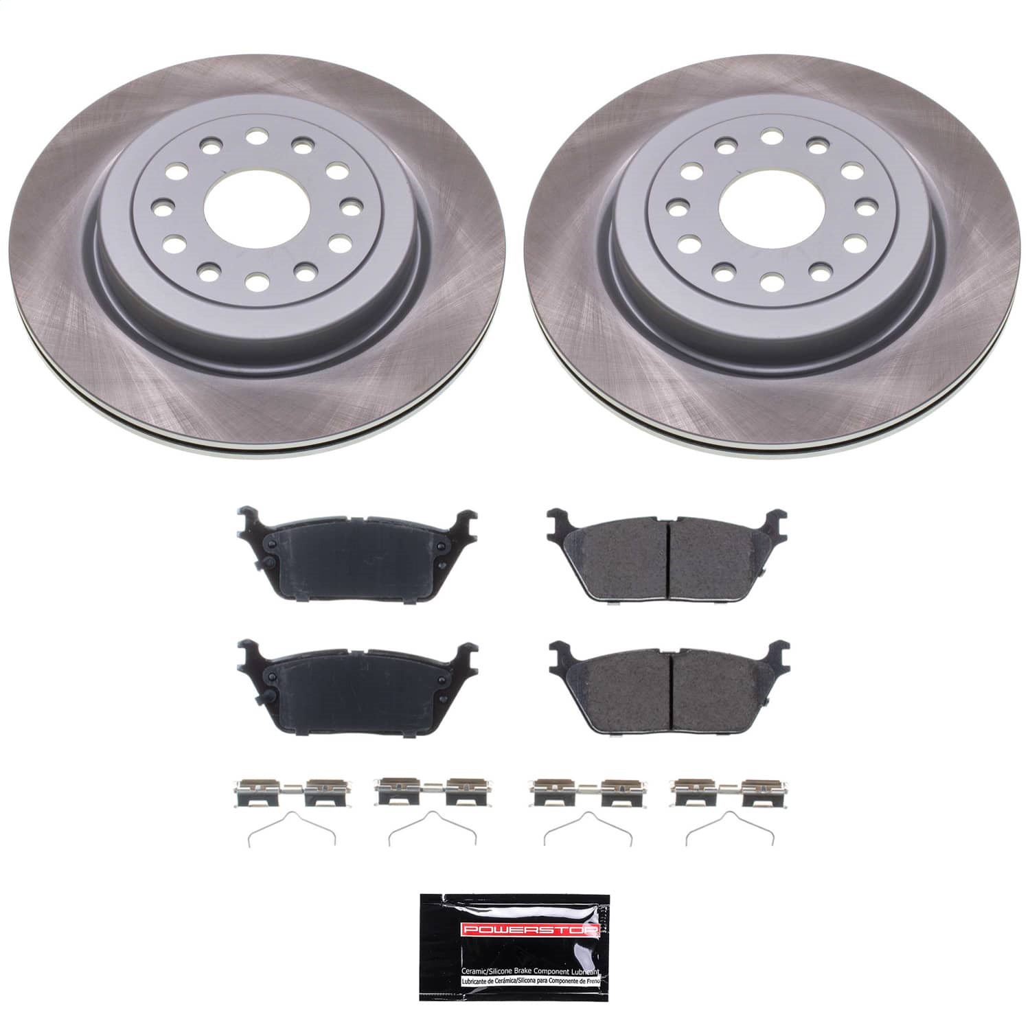 Power Stop - CRK9153 - Front and Rear - Disc Brake Pad and Rotor Kit