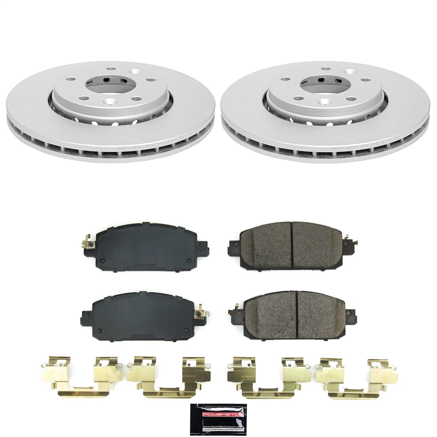 Power Stop - CRK9181 - Front - Disc Brake Pad and Rotor Kit