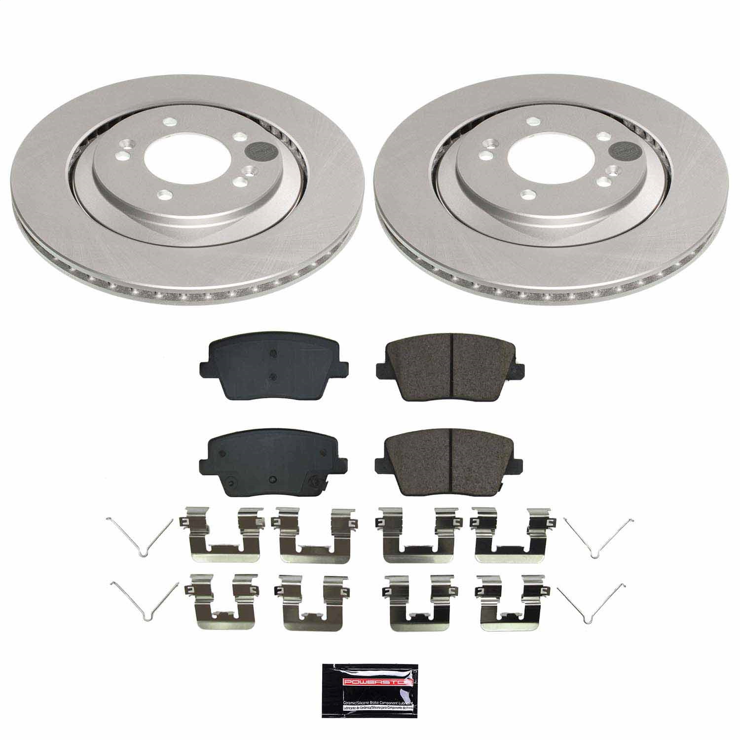 Power Stop - CRK9222 - Rear - Disc Brake Caliper Set