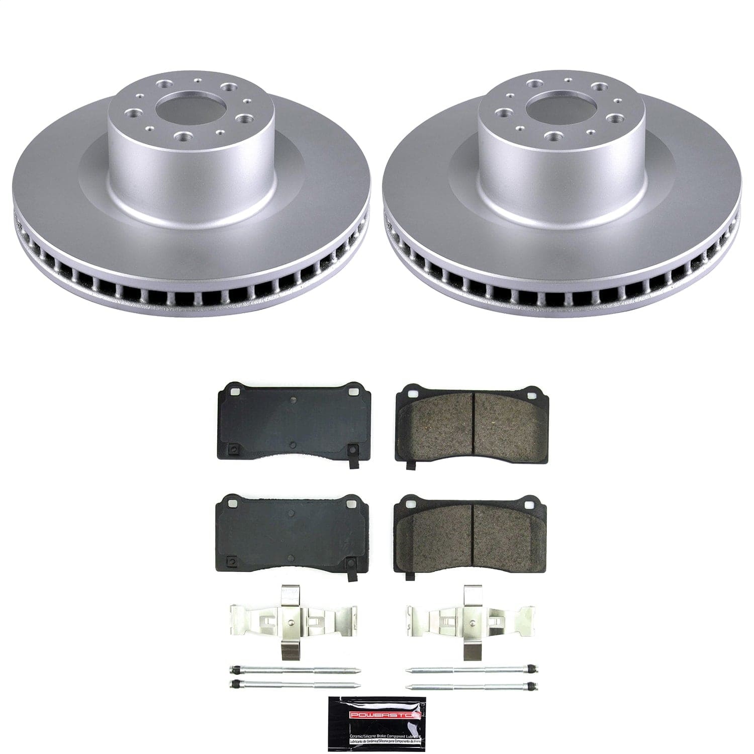 Power Stop - CRK9251 - Front - Disc Brake Pad and Rotor Kit