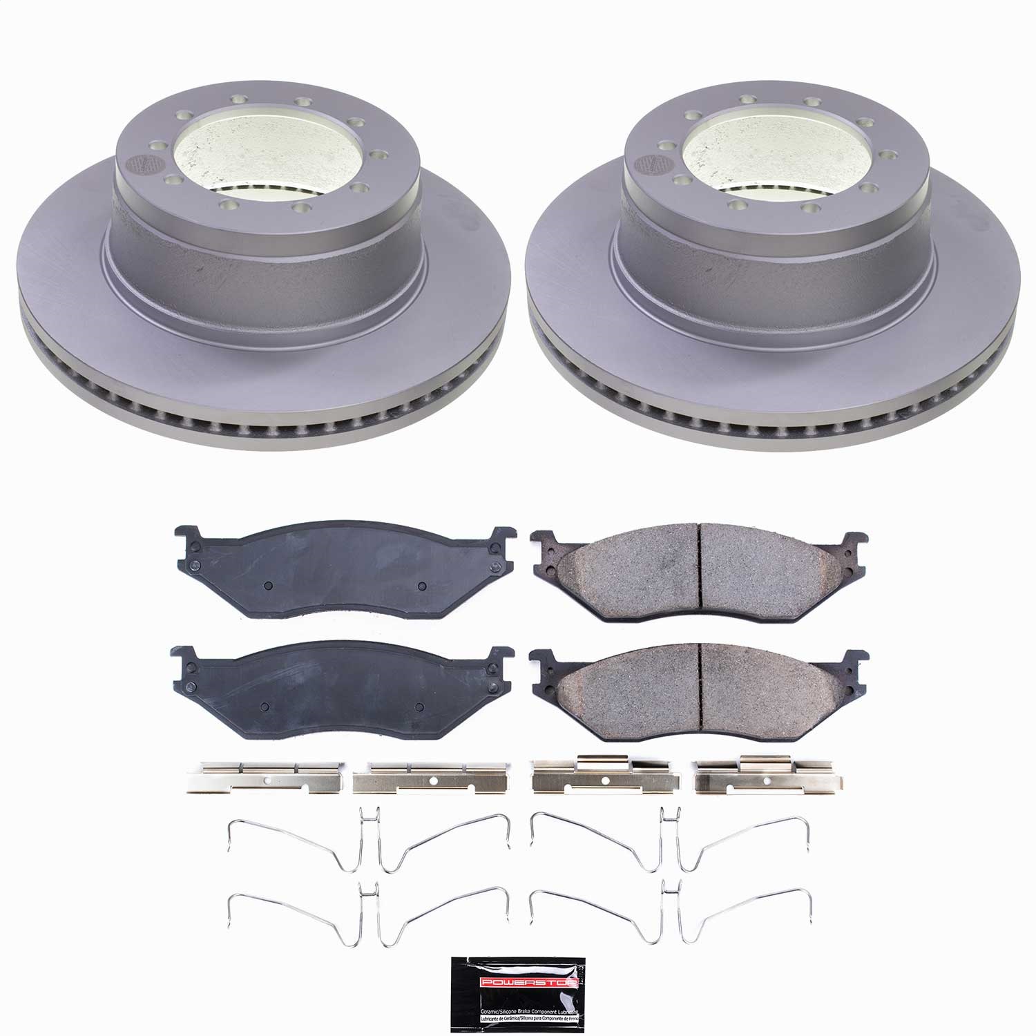 Power Stop - CRK9264 - Front - Disc Brake Pad and Rotor Kit