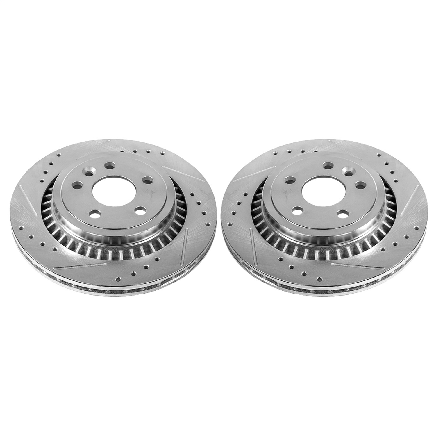 Power Stop - EBR1284XPR - Rear - Disc Brake Rotor Set