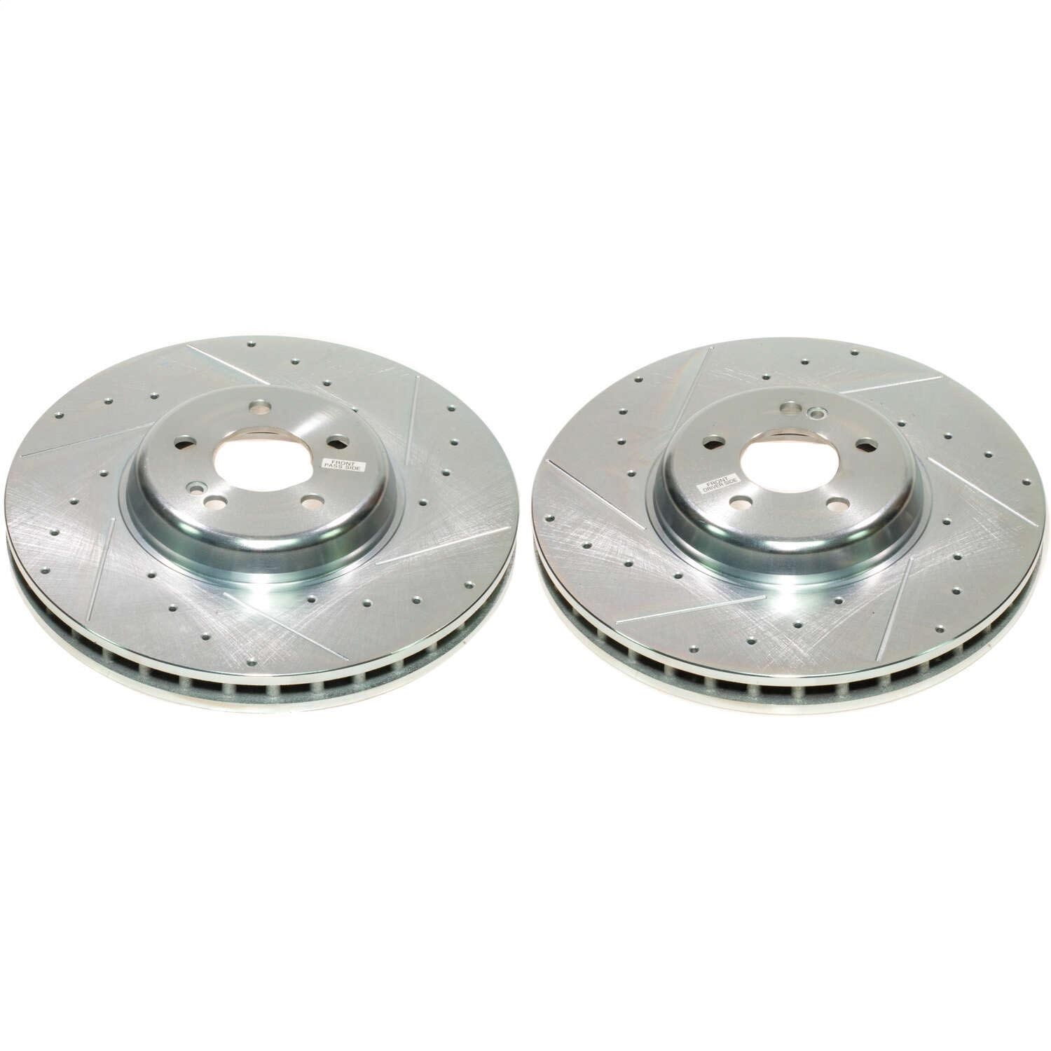 Power Stop - EBR1649XPR - Front - Disc Brake Rotor Set