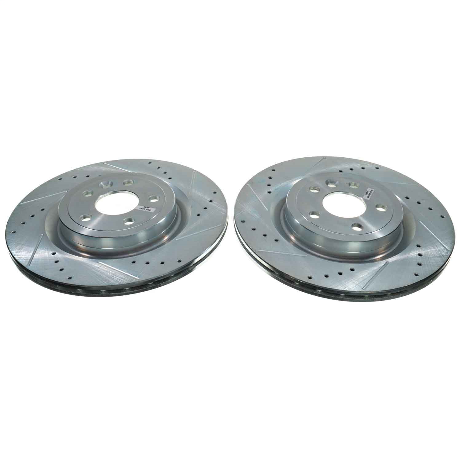 Power Stop - EBR1685XPR - Rear - Disc Brake Rotor Set