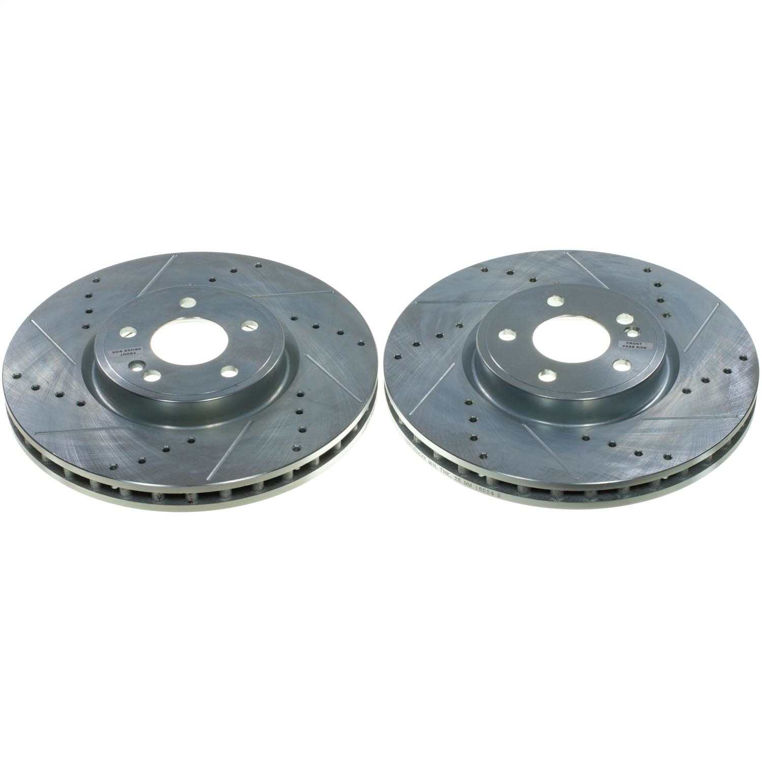 Power Stop - EBR1826XPR - Front - Disc Brake Rotor Set