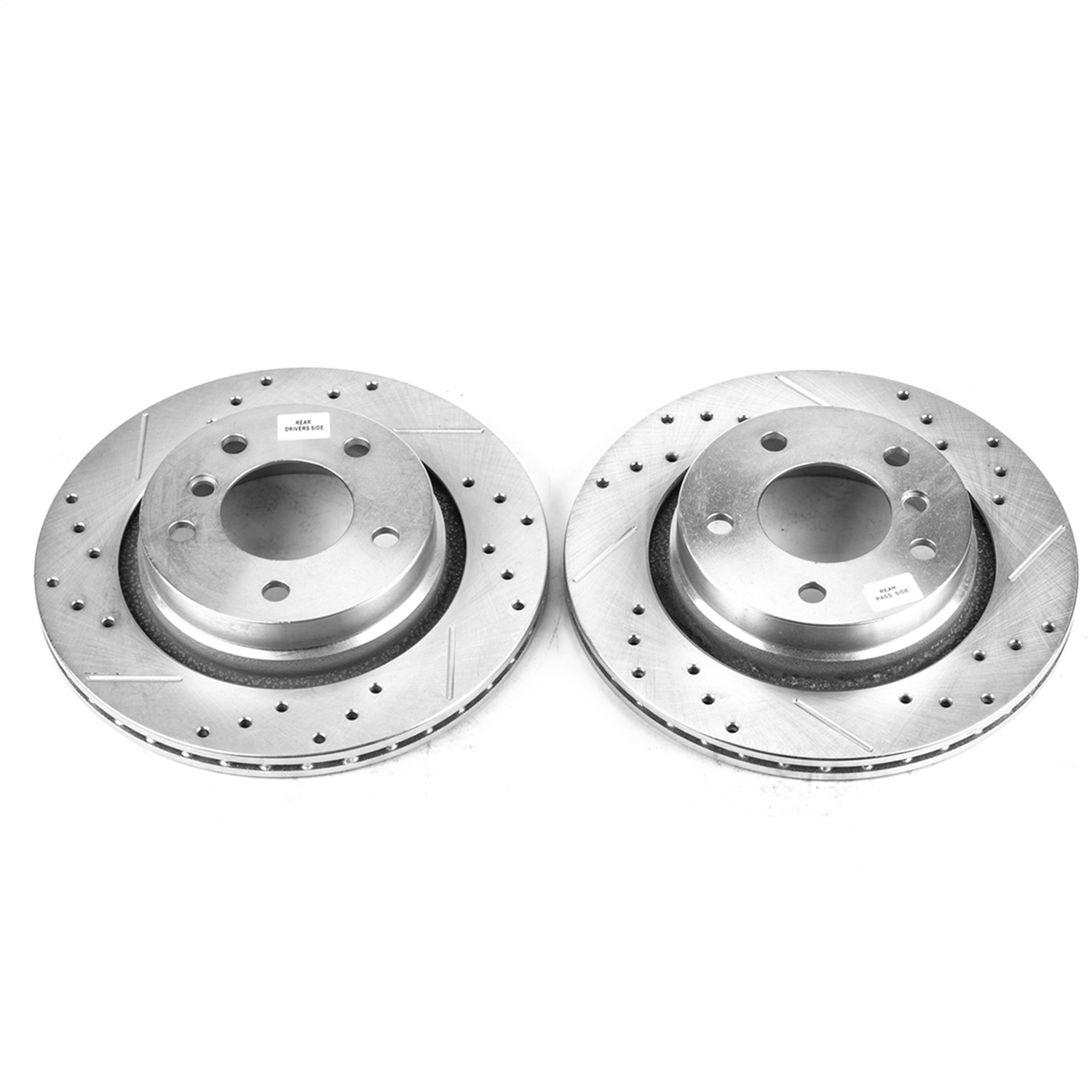 Power Stop - EBR631XPR - Rear - Disc Brake Rotor Set