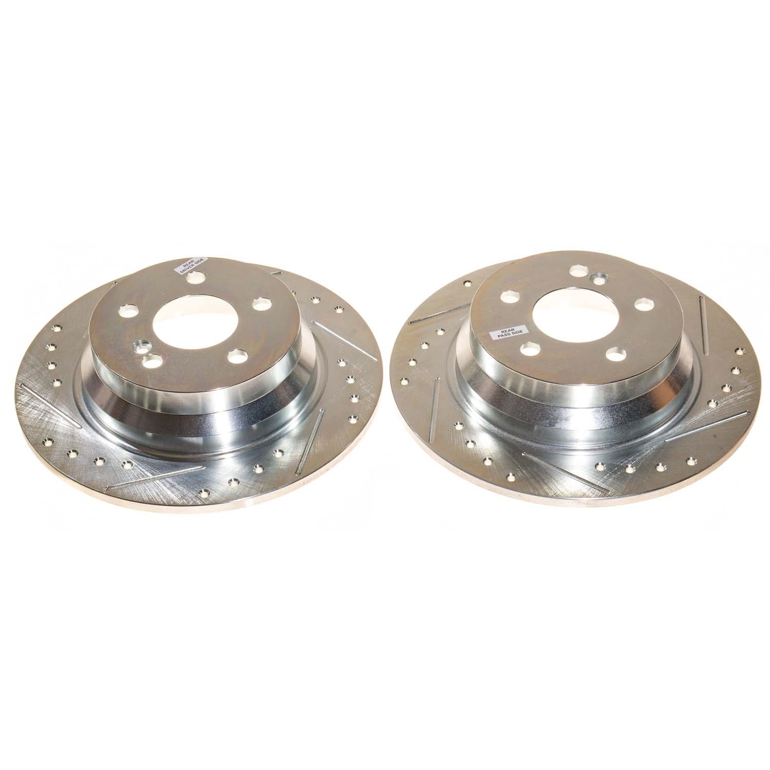 Power Stop - EBR685XPR - Rear - Disc Brake Rotor Set