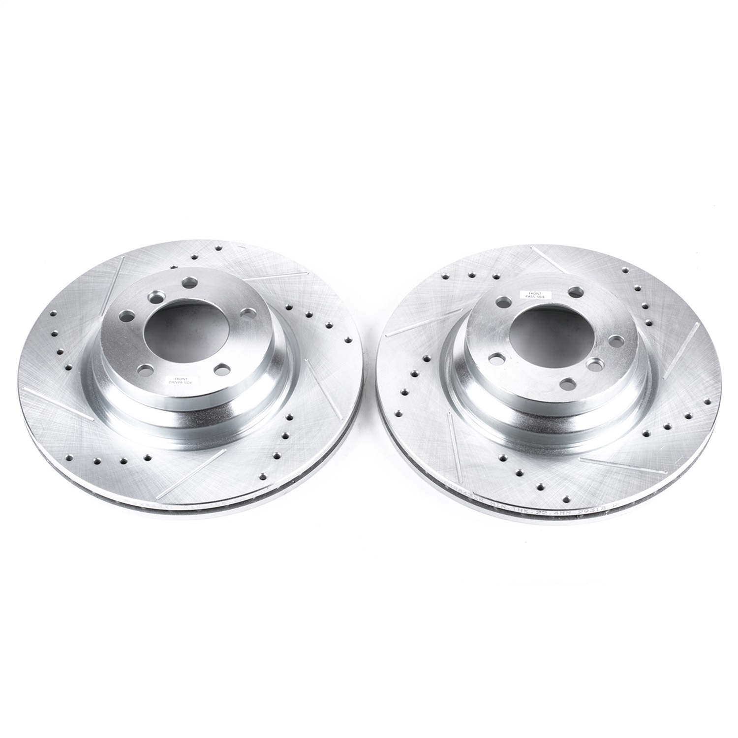 Power Stop - EBR843XPR - Front - Disc Brake Rotor Set