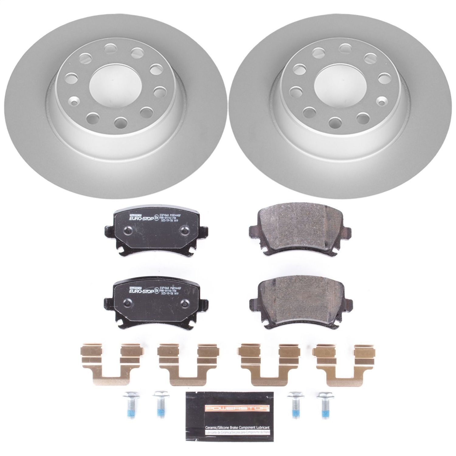 Power Stop - ESK2261 - Rear - Disc Brake Pad and Rotor Kit