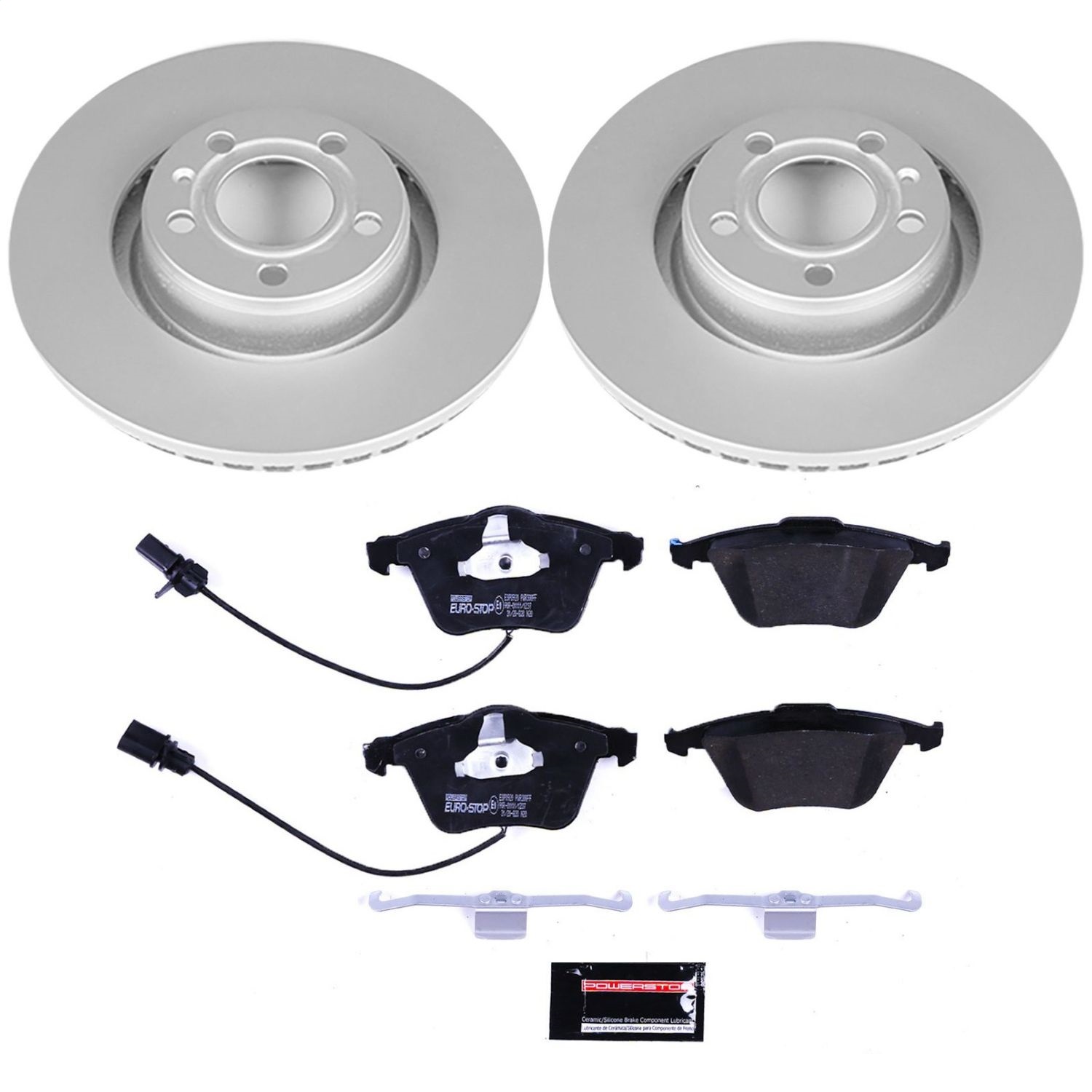 Power Stop - ESK2993 - Front - Disc Brake Pad and Rotor Kit