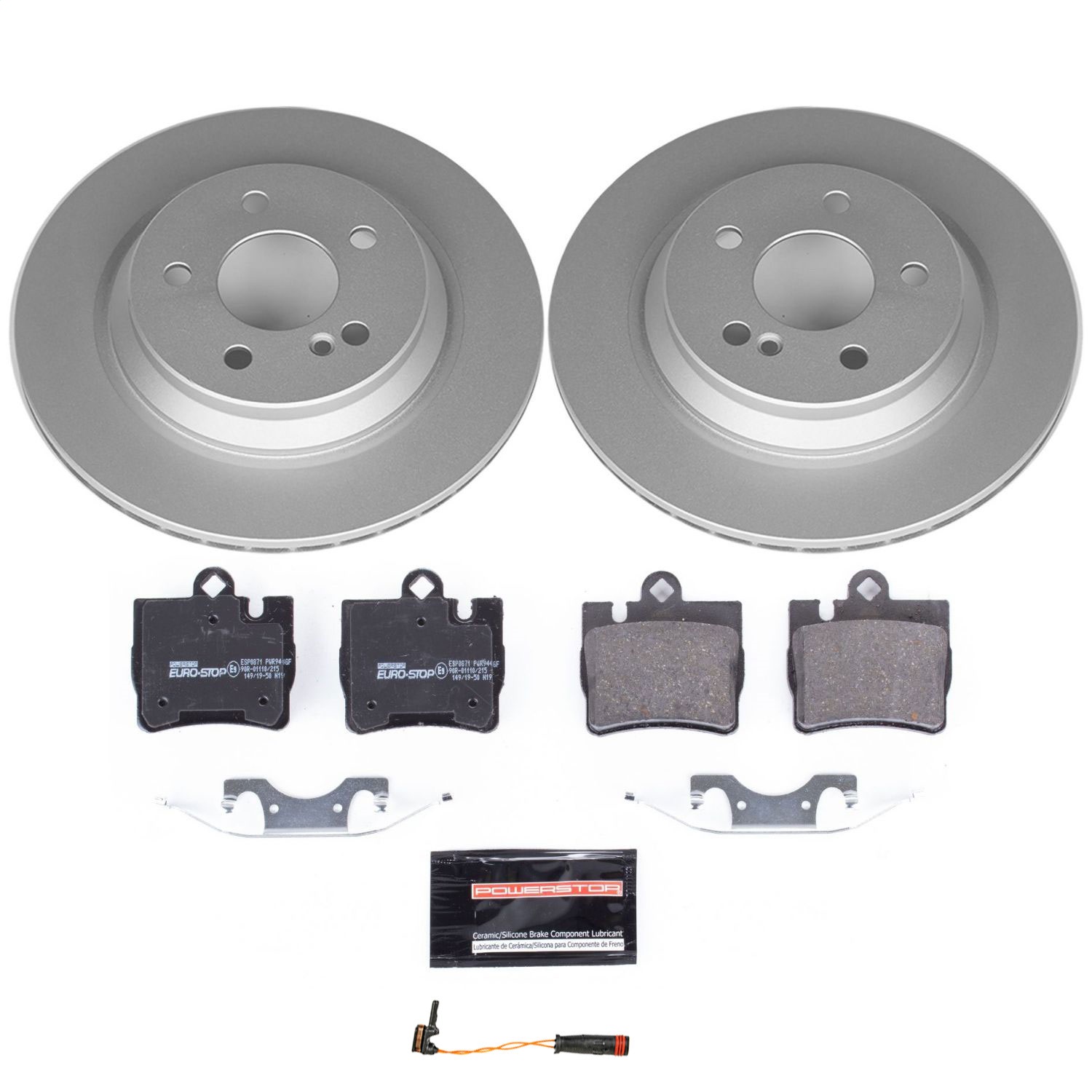 Power Stop - ESK2997 - Rear - Disc Brake Pad and Rotor Kit