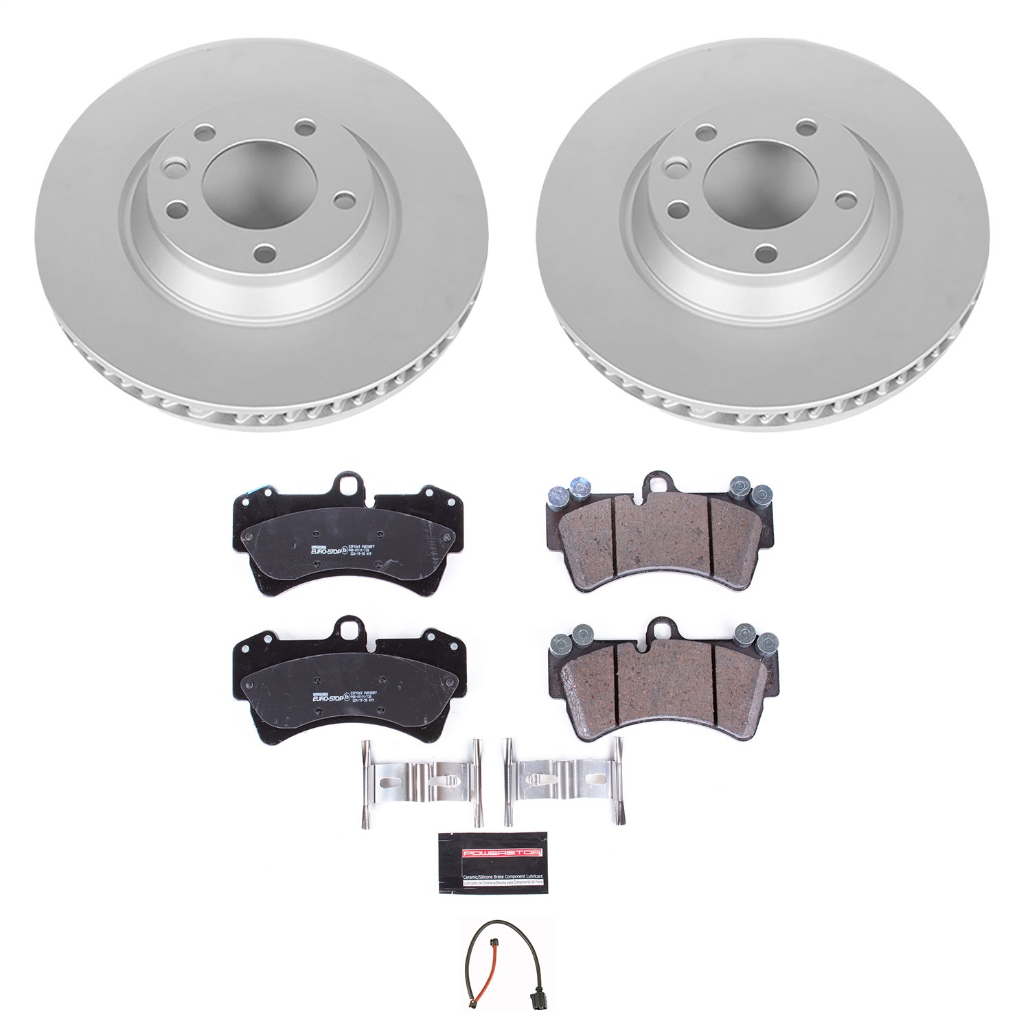 Power Stop - ESK4558 - Front - Disc Brake Pad and Rotor Kit