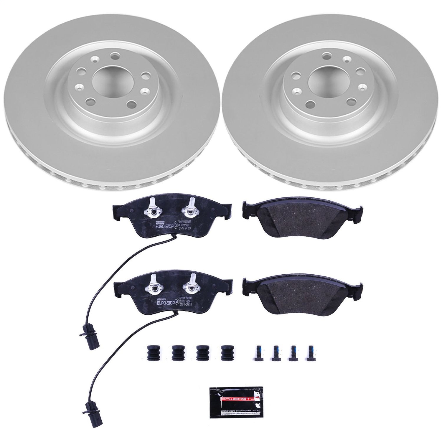 Power Stop - ESK4570 - Front - Disc Brake Pad and Rotor Kit