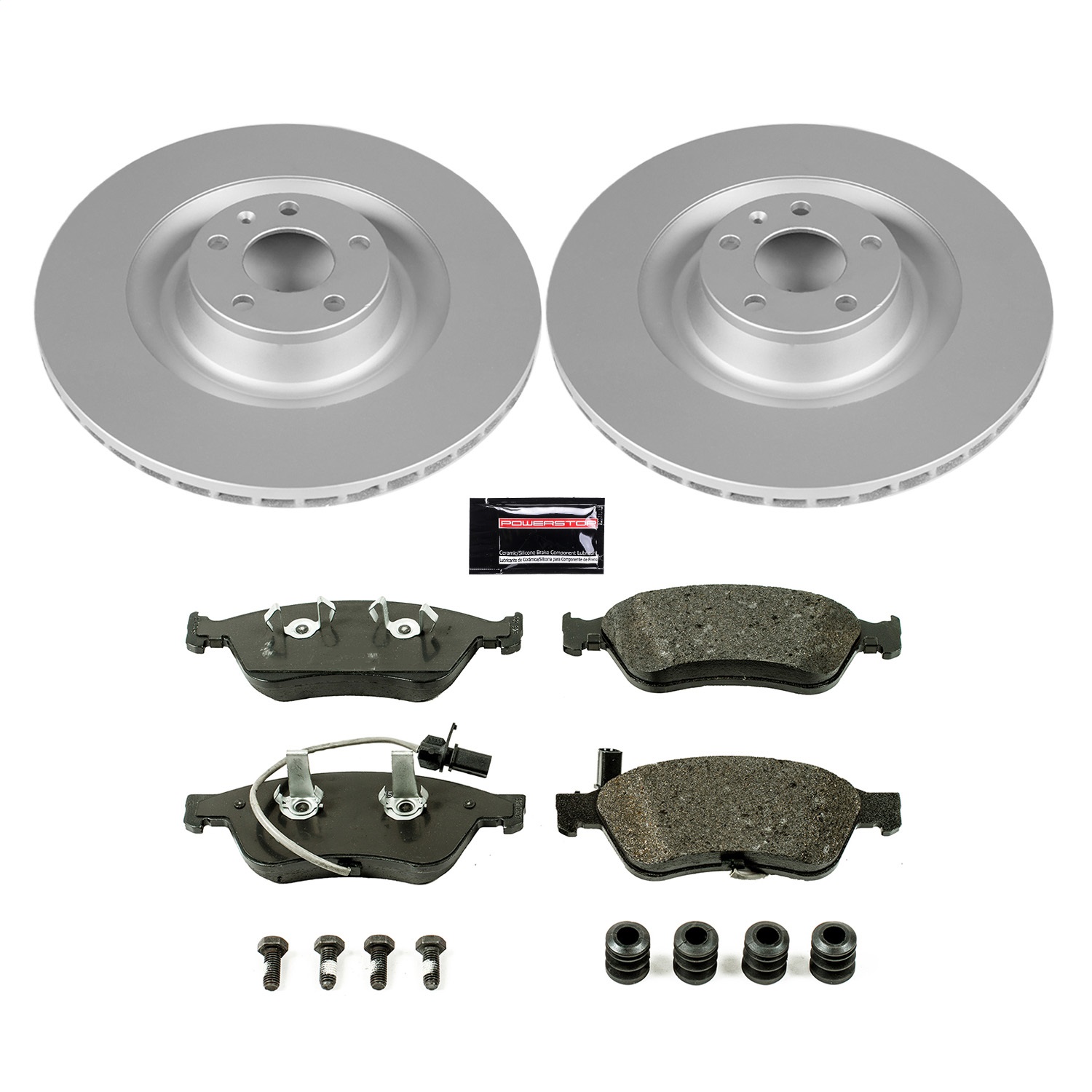 Power Stop - ESK4571 - Front - Disc Brake Pad and Rotor Kit