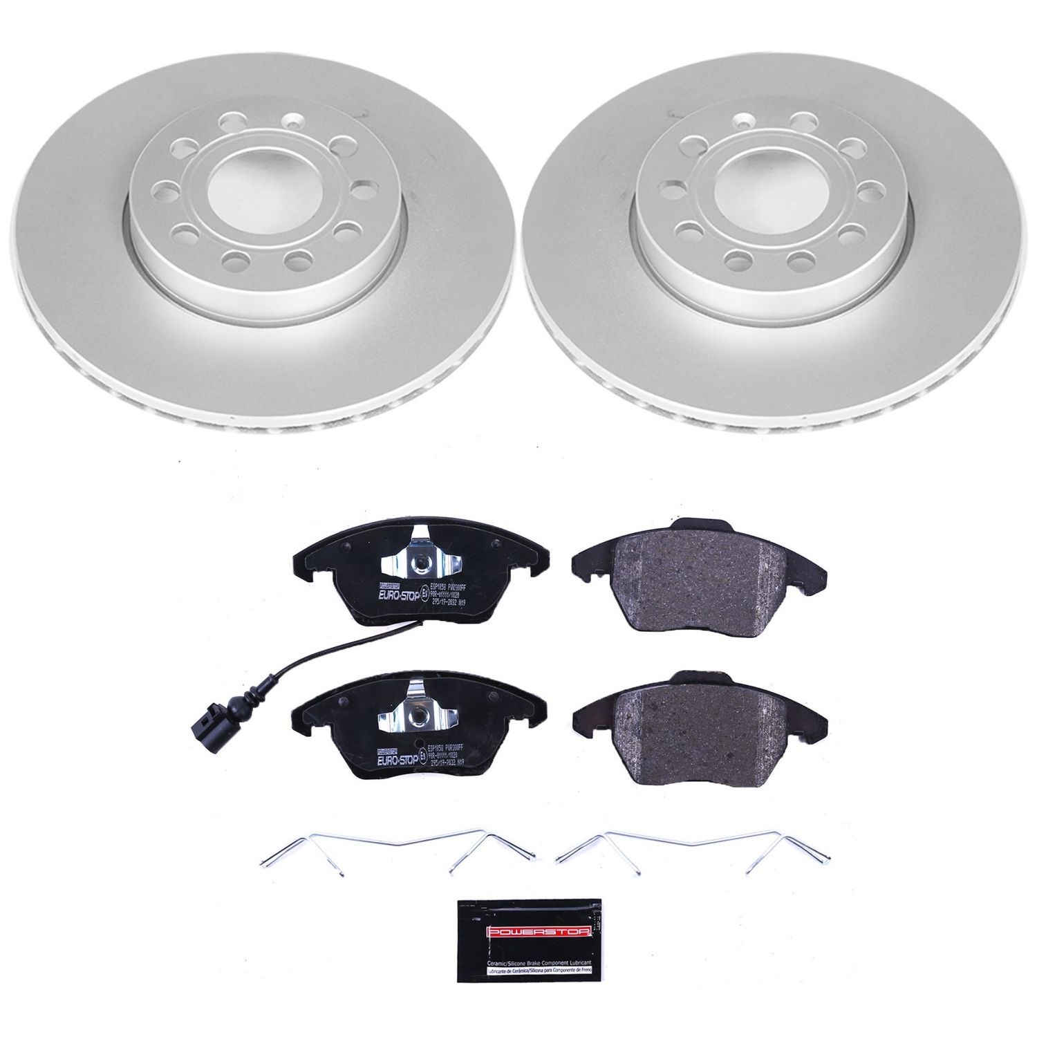 Power Stop - ESK4623 - Front - Disc Brake Pad and Rotor Kit
